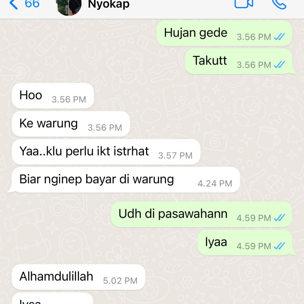 Kumpul kumpul dp 21 malah nyasar