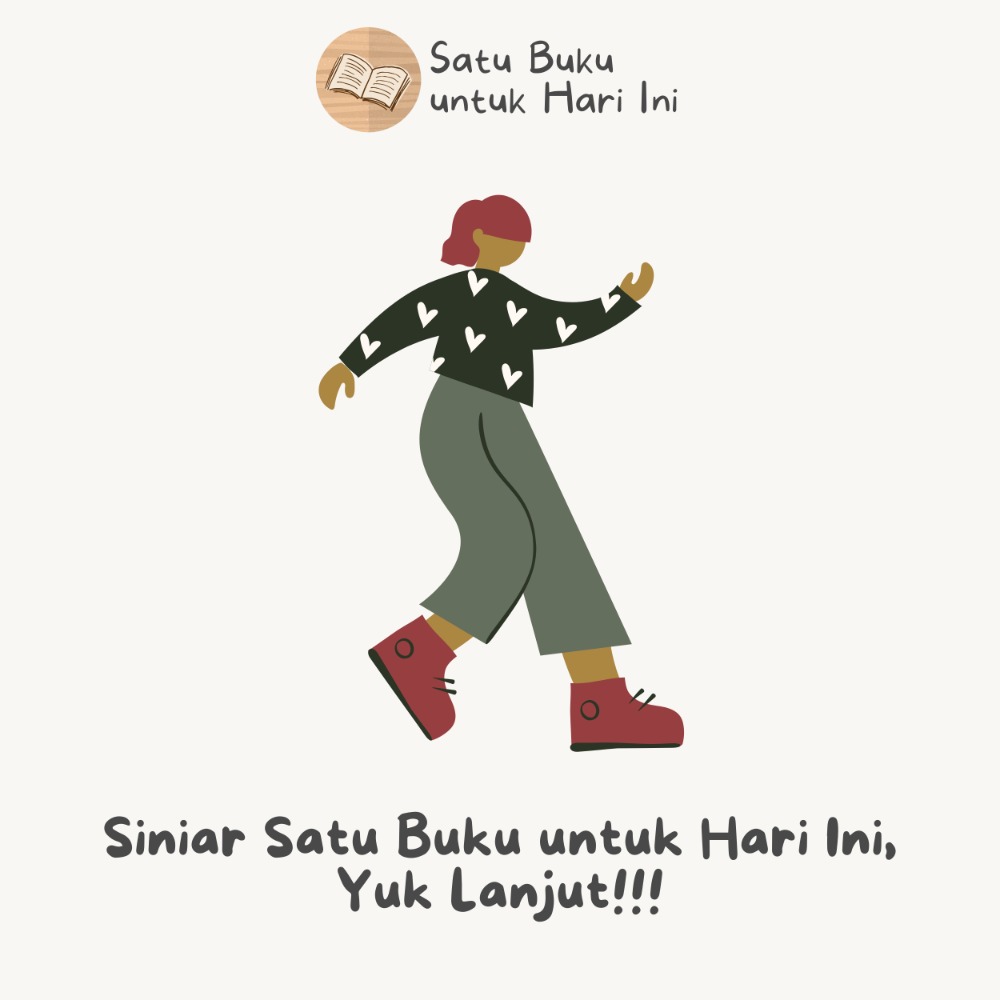 SINIAR SATU BUKU UNTUK HARI INI, YUK LANJUT!!!