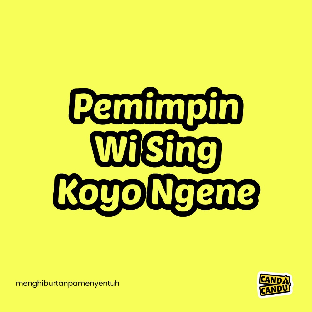 3.Pemimpin Wi Seng Koyo Ngene.