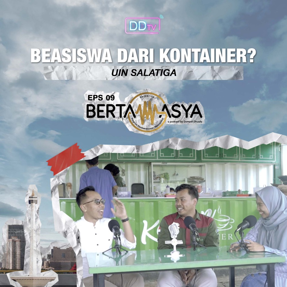 BEASISWA DARI KONTAINER? EMANG BISA?!