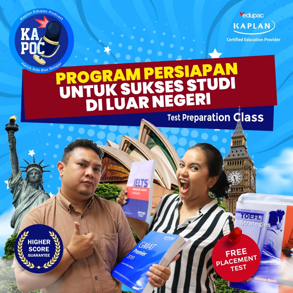 KAPOC eps 21 - BONGKAR SEMUA RAGAM PERSIAPAN UJIAN UNTUK KULIAH DI LUAR NEGERI