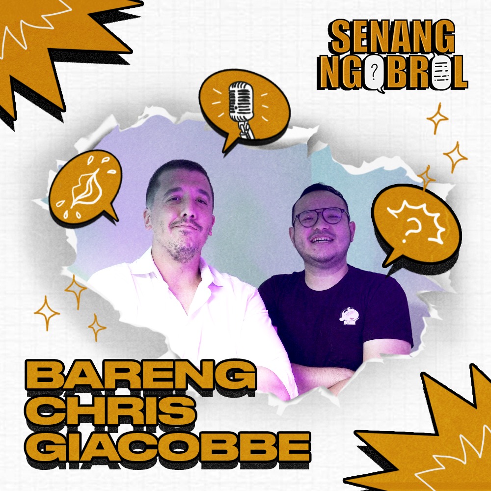 Senang Ngobrol bareng Chris Giacobbe "BULE ITALY NYASAR JADI STAND UP COMEDIAN DI INDONESIA!"