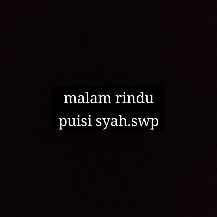 Malam rindu