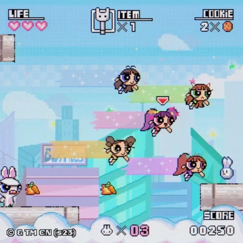 New Jeans versi Power Puff Girl