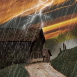 Relaksasi Suara Hujan, Petir, dan Piano