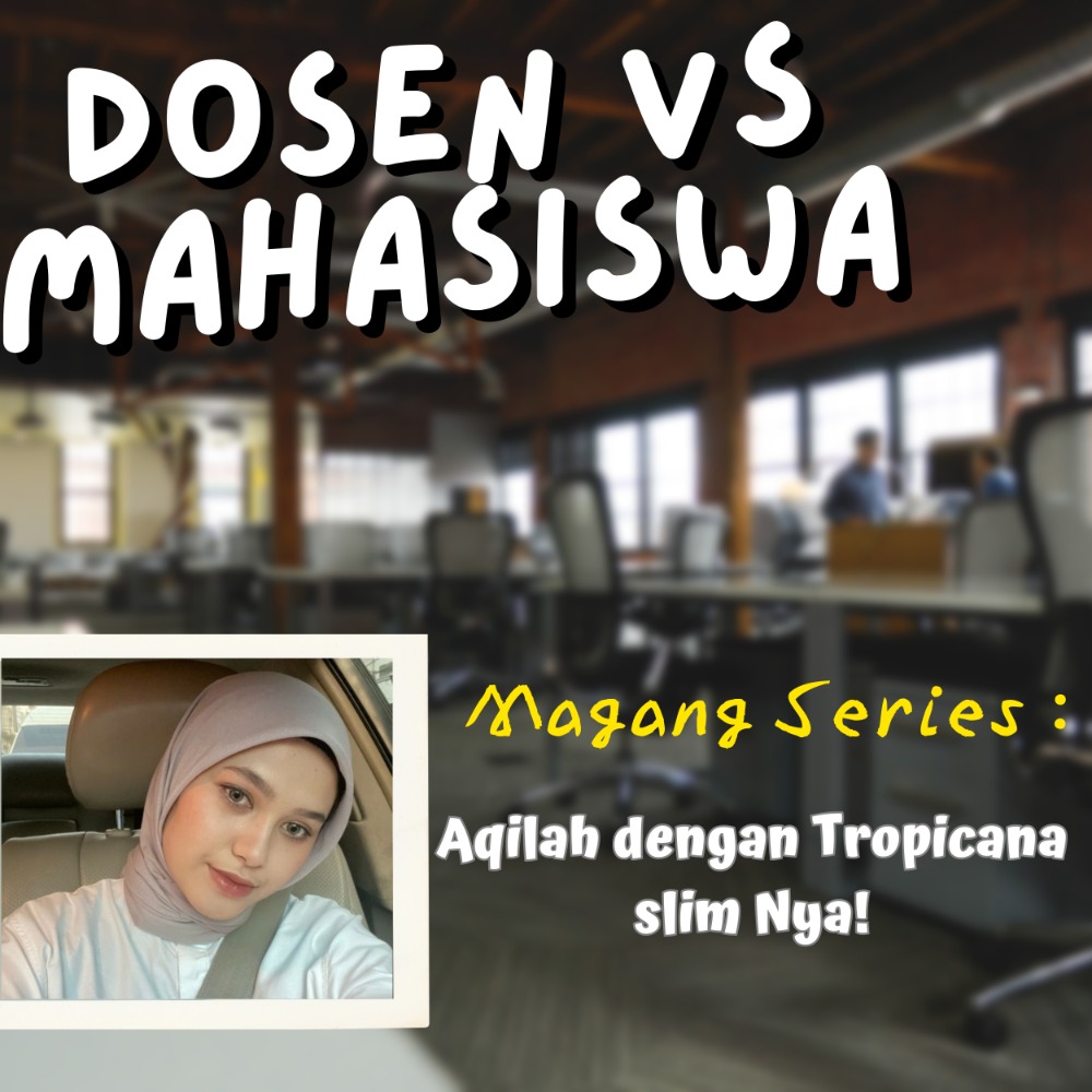 Aqilah dengan Tropicana Slim Nya!