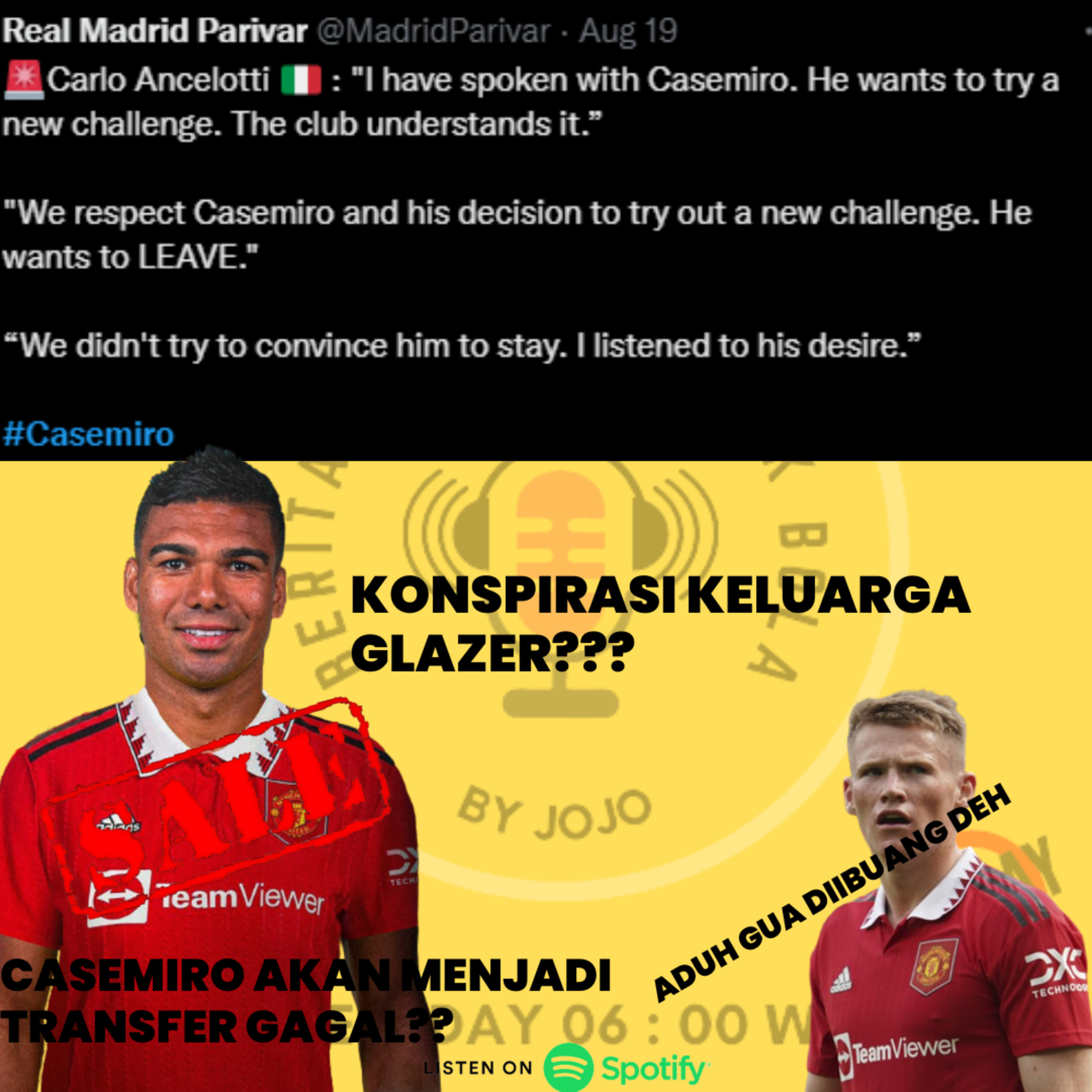 Casemiro, kutukan atau suksesor bagi Manchester United? [Eps 5]