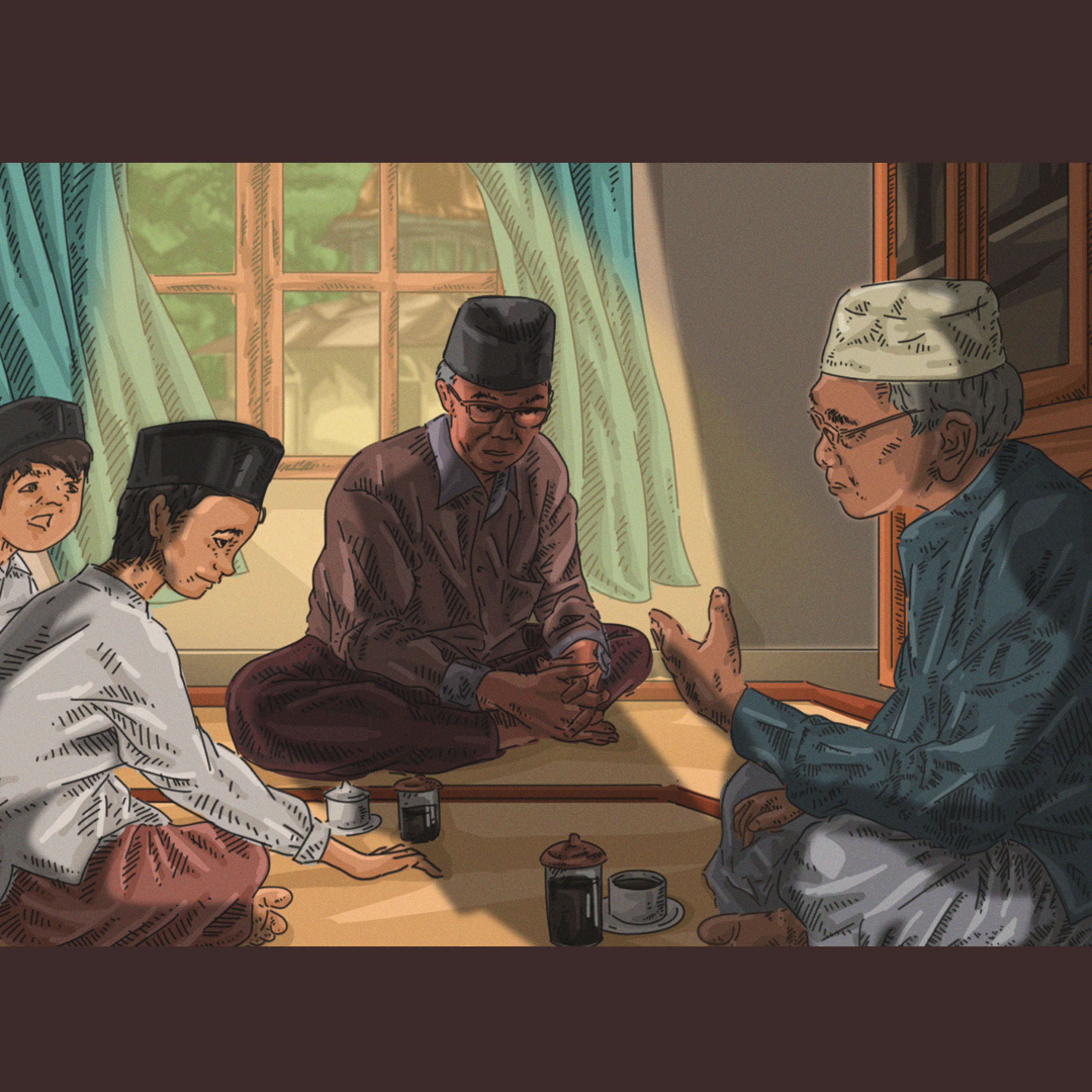 Cerpen karya KH Mustofa Bisri (Gus Mus) - Kang Kasanun