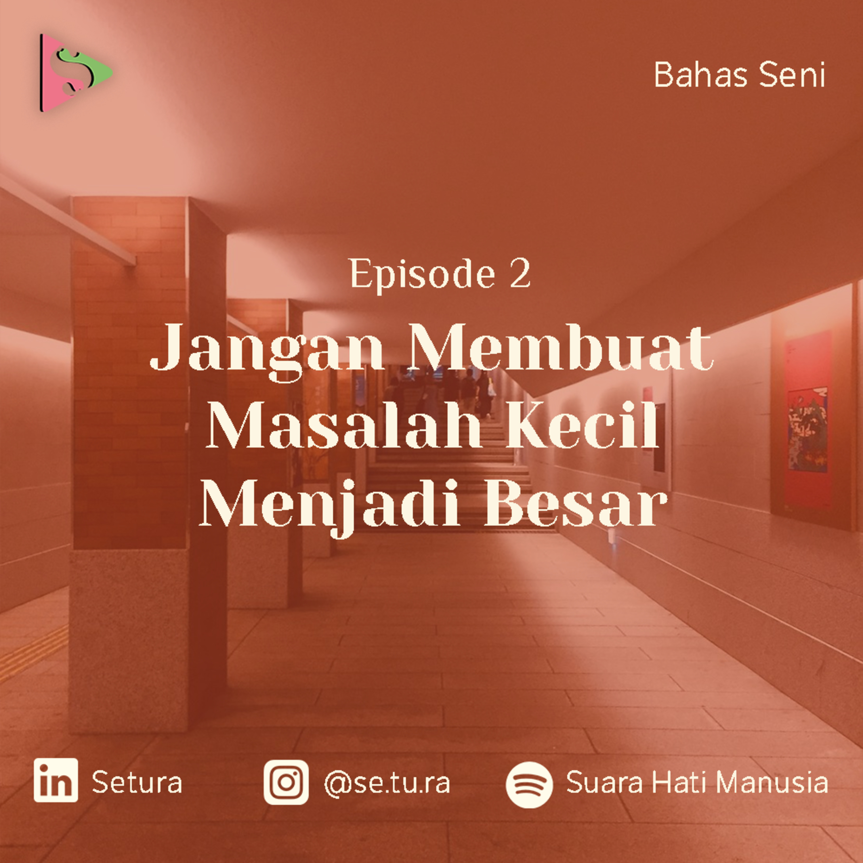 BAHAS SENI : Buku "Jangan Membuat Masalah Kecil Menjadi Besar"