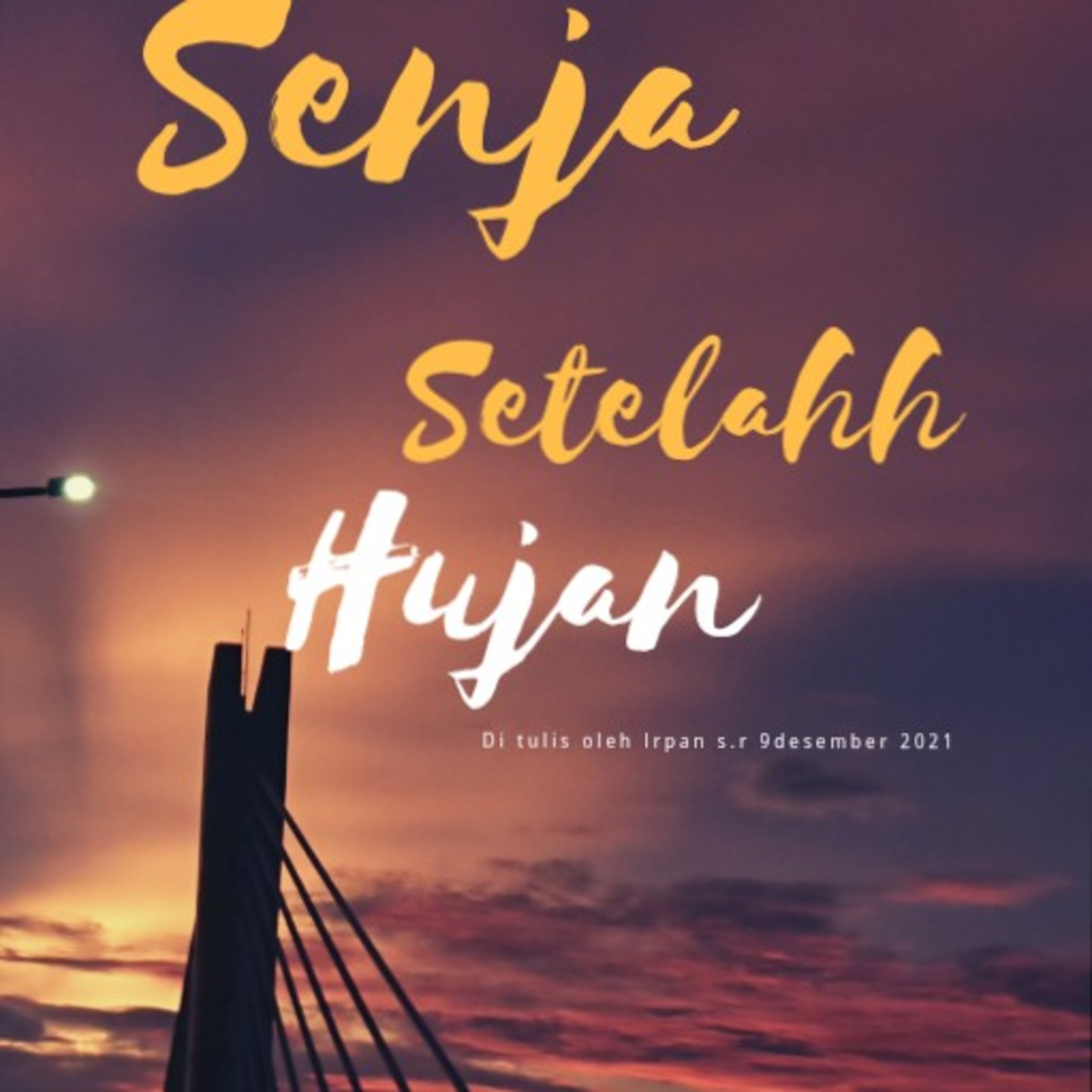 Senja Setelah Hujan
