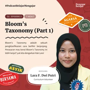 Bloom's Taxonomy Part 1
