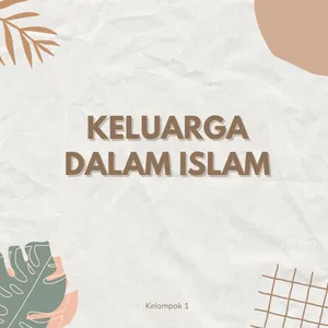 KELUARGA DALAM ISLAM