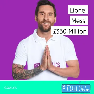 Lionel Messi £350 million a year | Arab Money