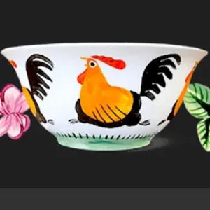 Rooster bowl / Mangkok Ayam