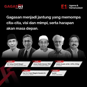 KH Yahya Cholil Staquf Bicara Agama dan Kemanusiaan | GAGAS RI E1