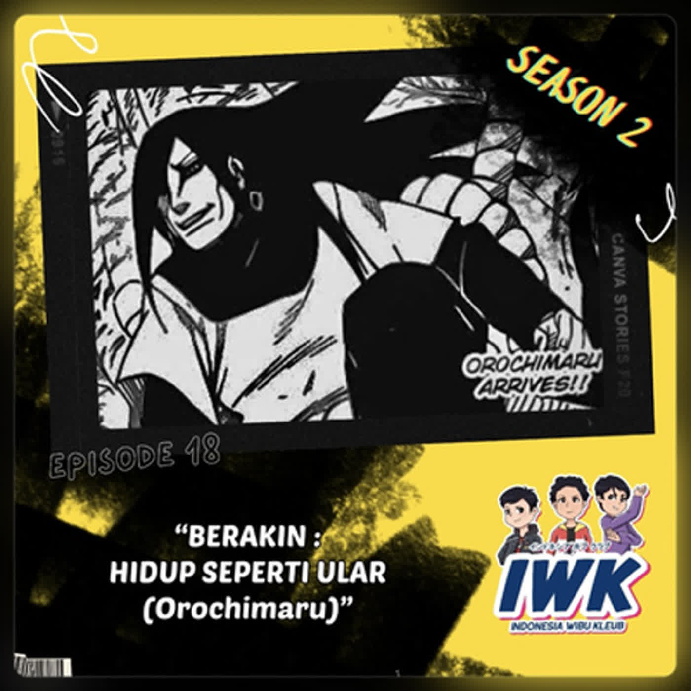 BERAKIN : HIDUP SEPERTI ULAR (Orochimaru)
