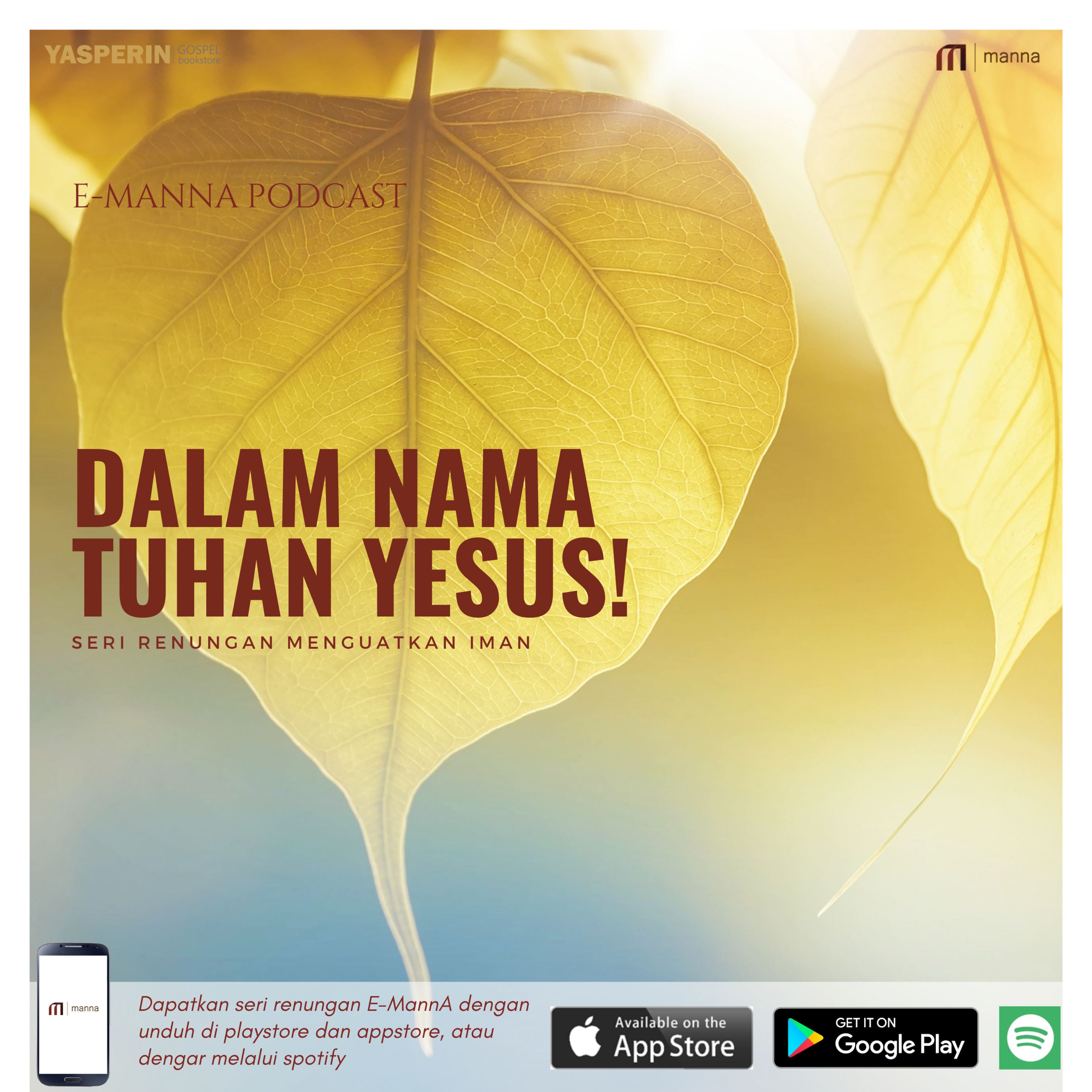 Renungan #21 - DALAM NAMA TUHAN YESUS