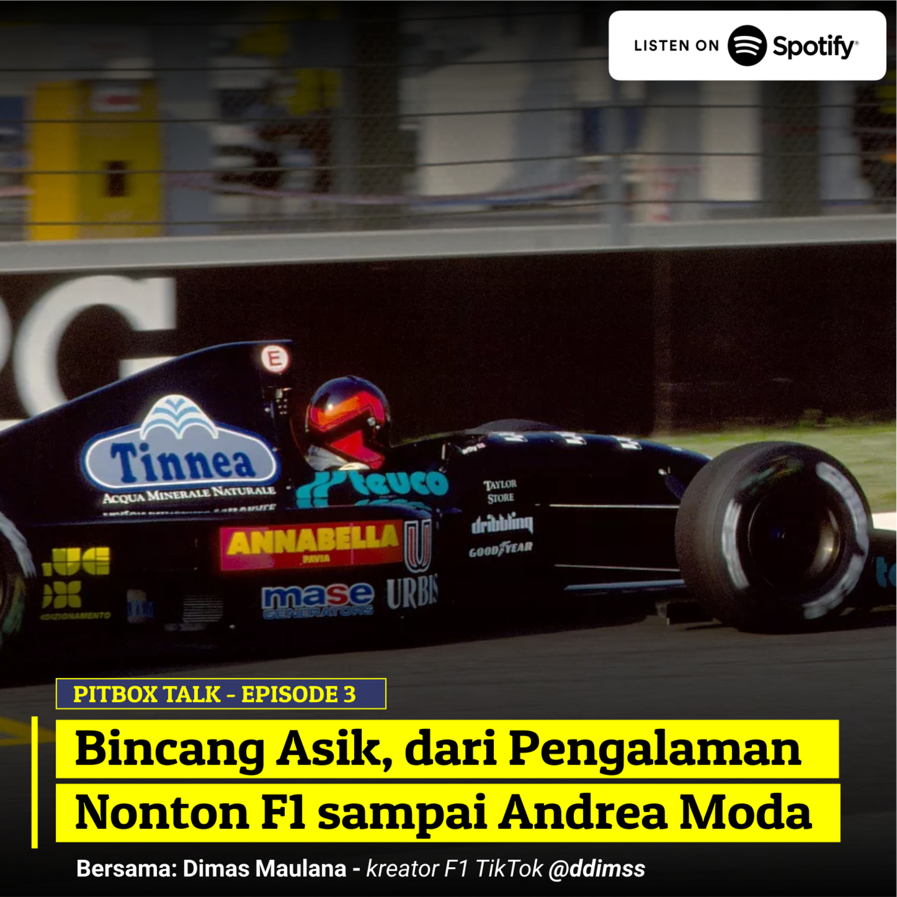 #3 Bincang Asik, dari Pengalaman Nonton F1 sampai Andrea Moda