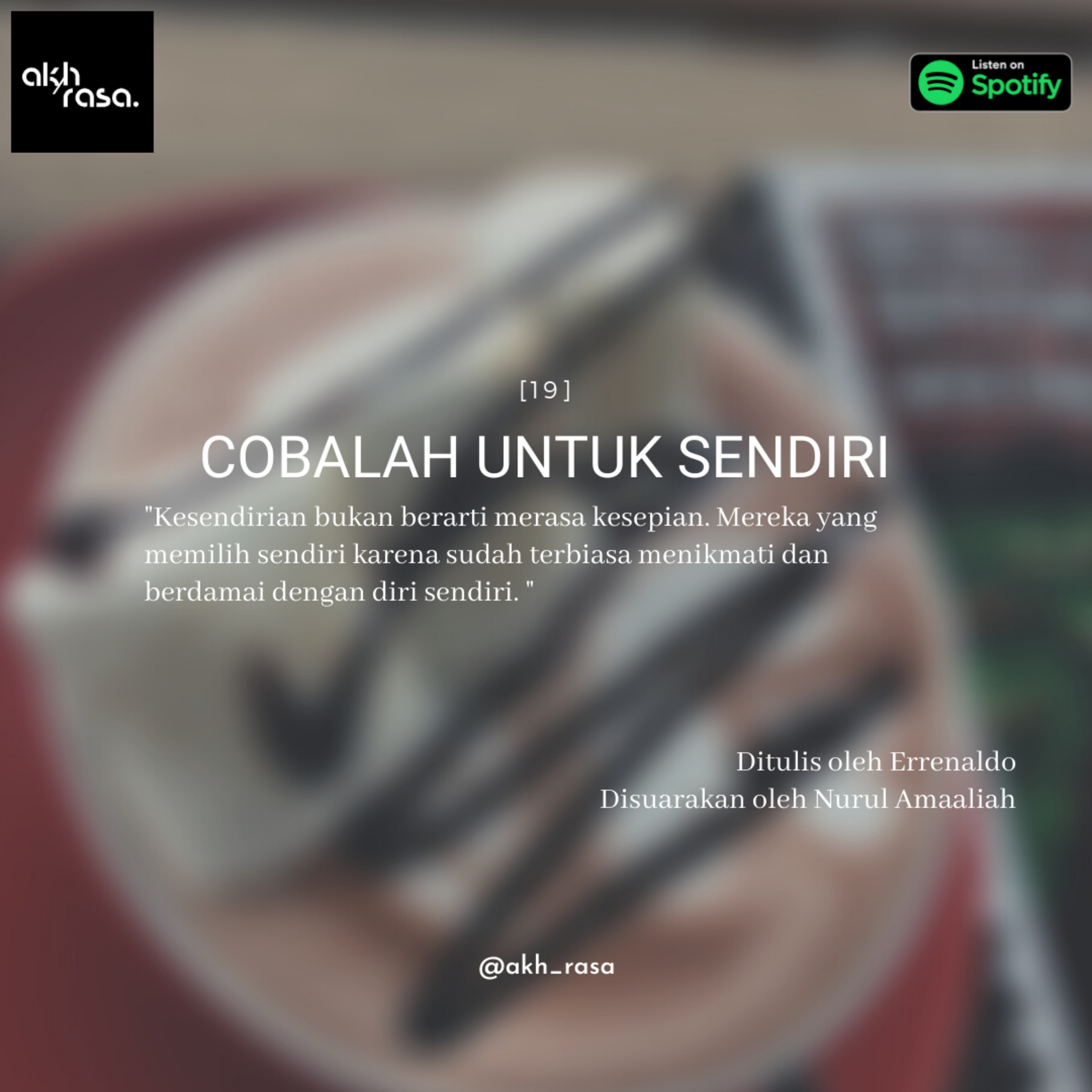 [19] Cobalah Untuk Sendiri