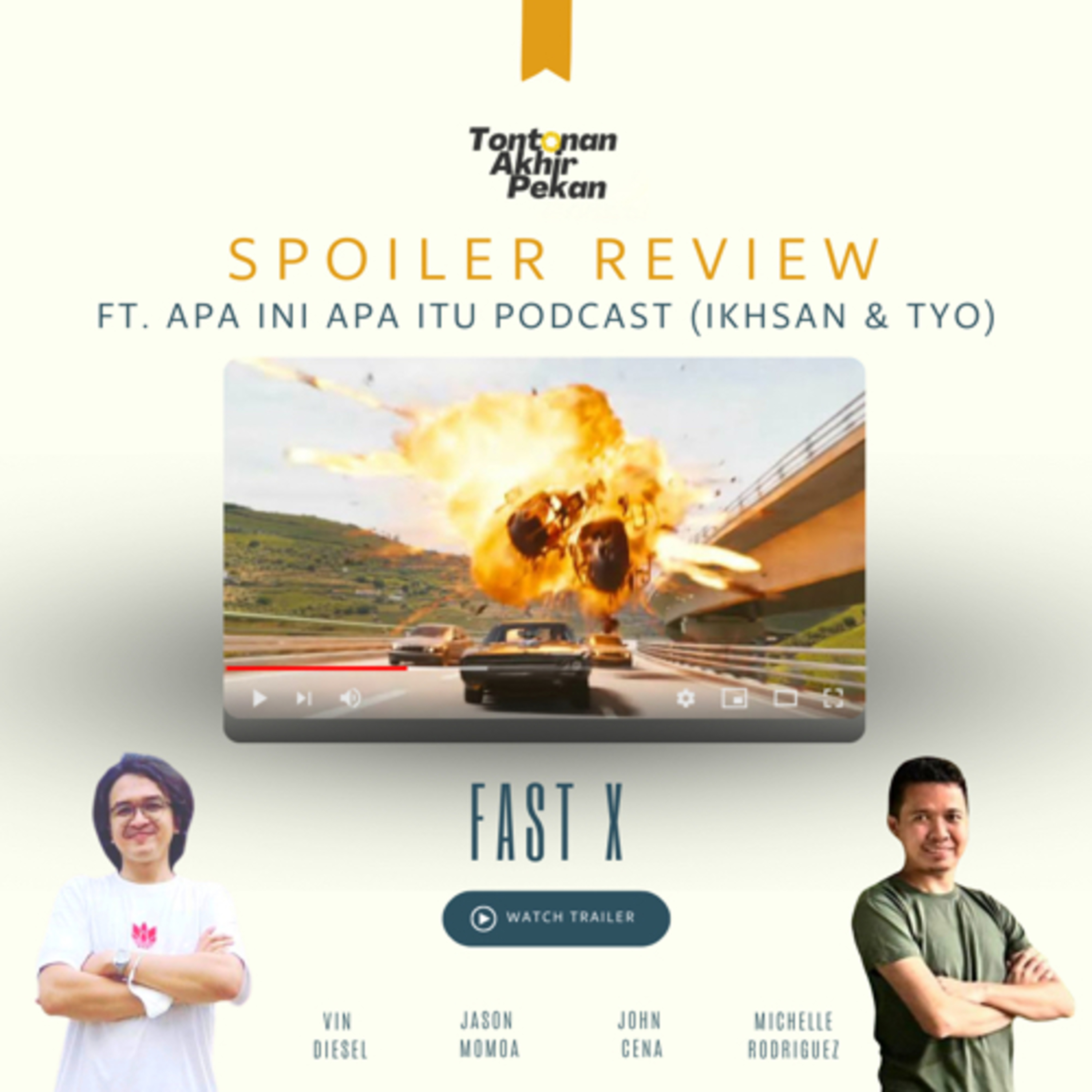 Spoiler Review ft. Apa Ini Apa Itu Podcast: Fast X (2023)