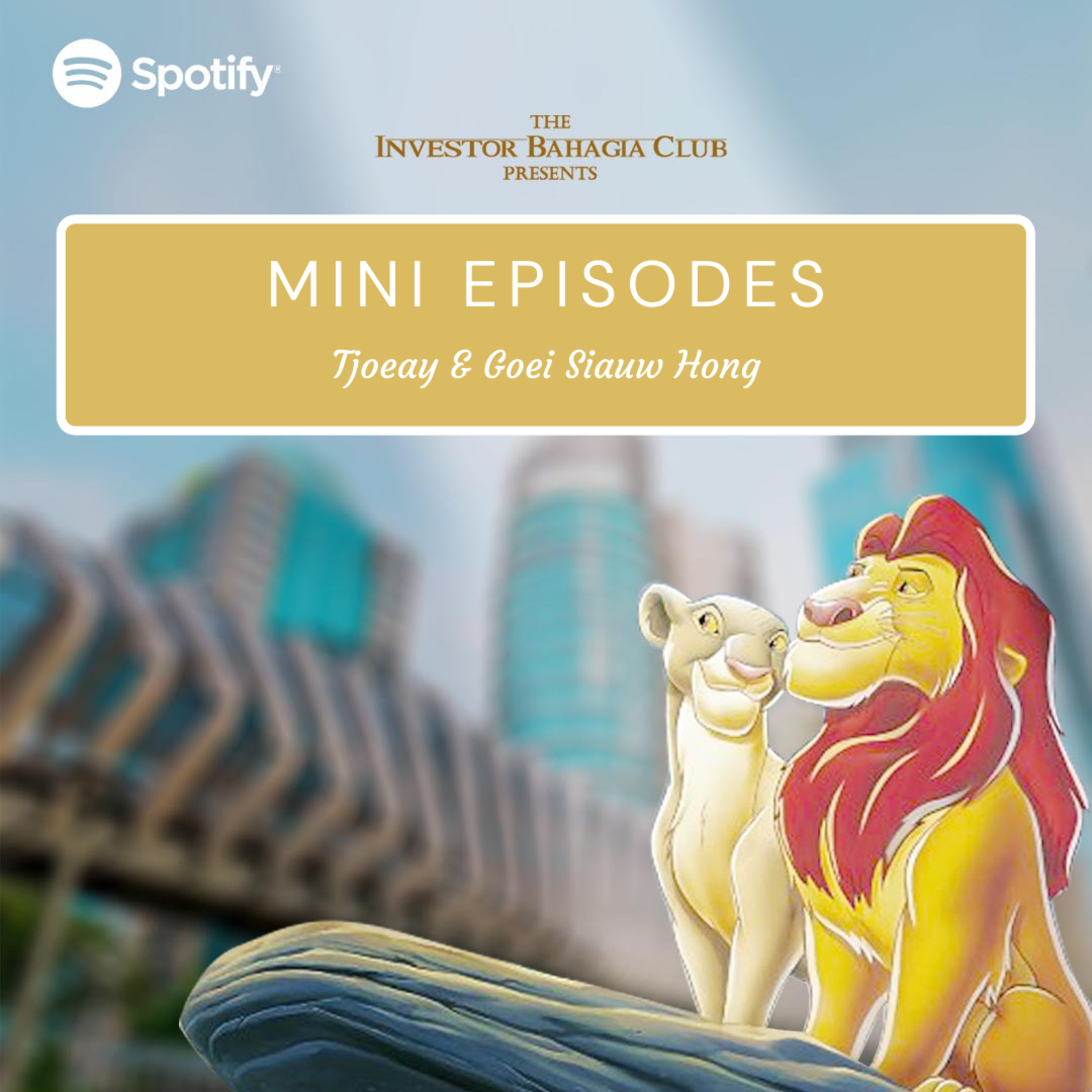 Tjoeay + Goei Siauw Hong - Investment according to Us