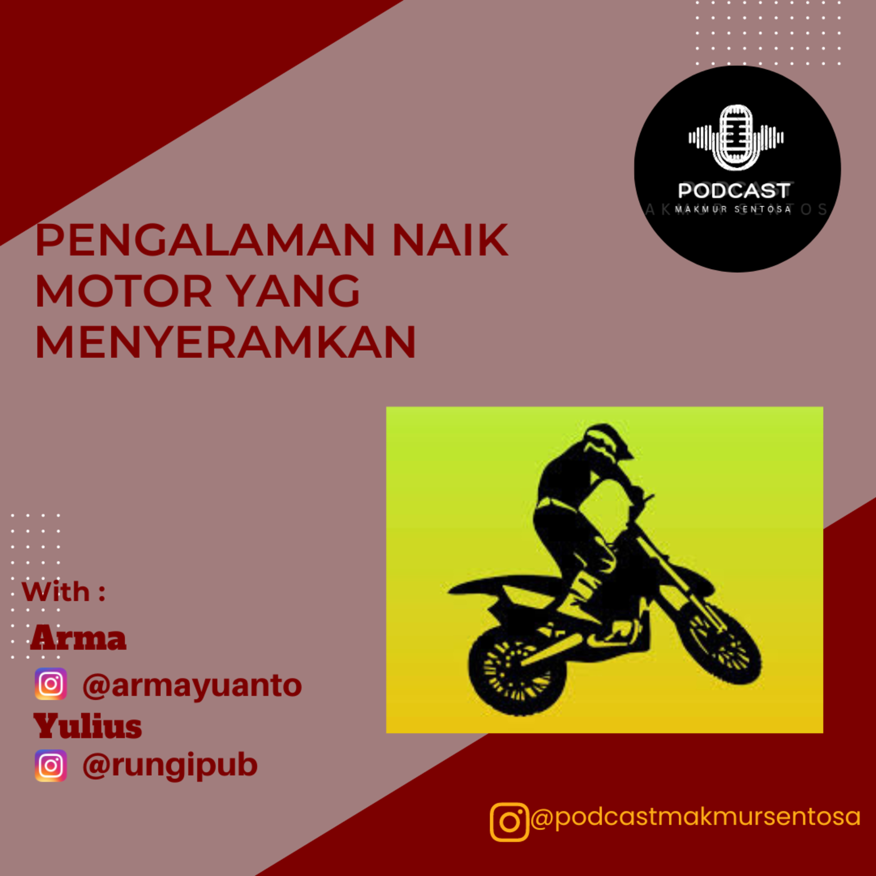 PENGALAMAN NAIK MOTOR YANG MENYERAMKAN