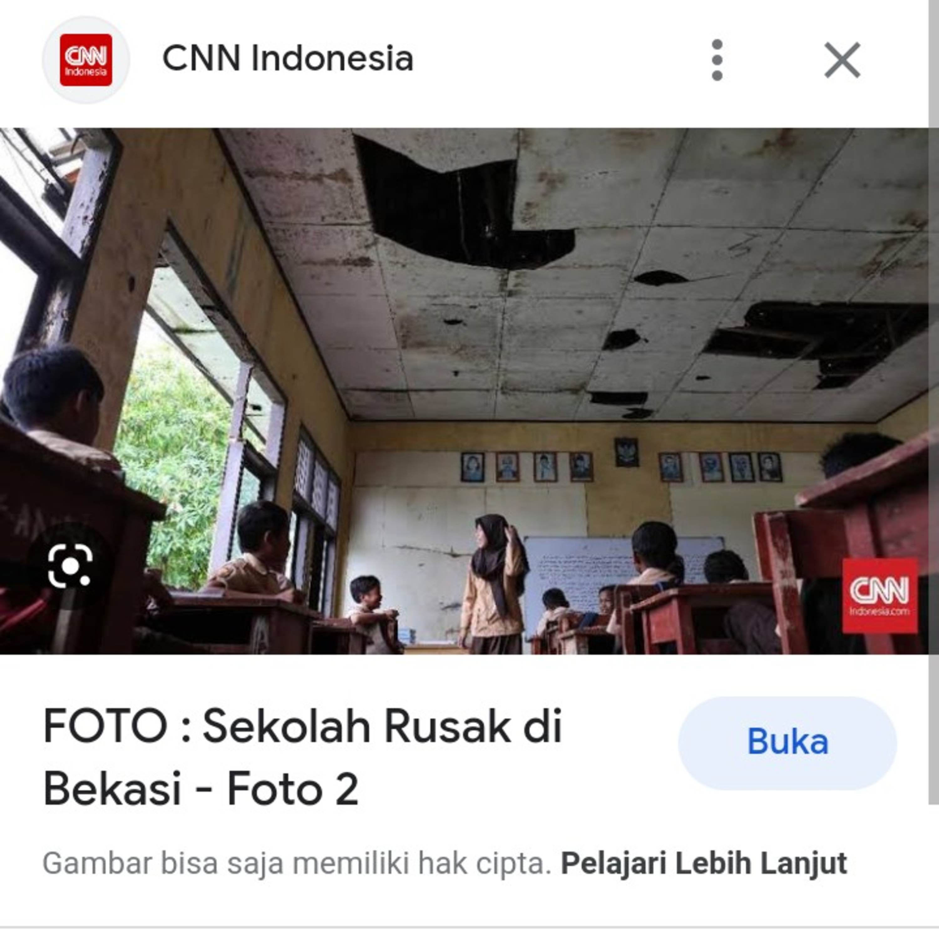 Gampar : Hari Pendidikan vs Kemiskinan