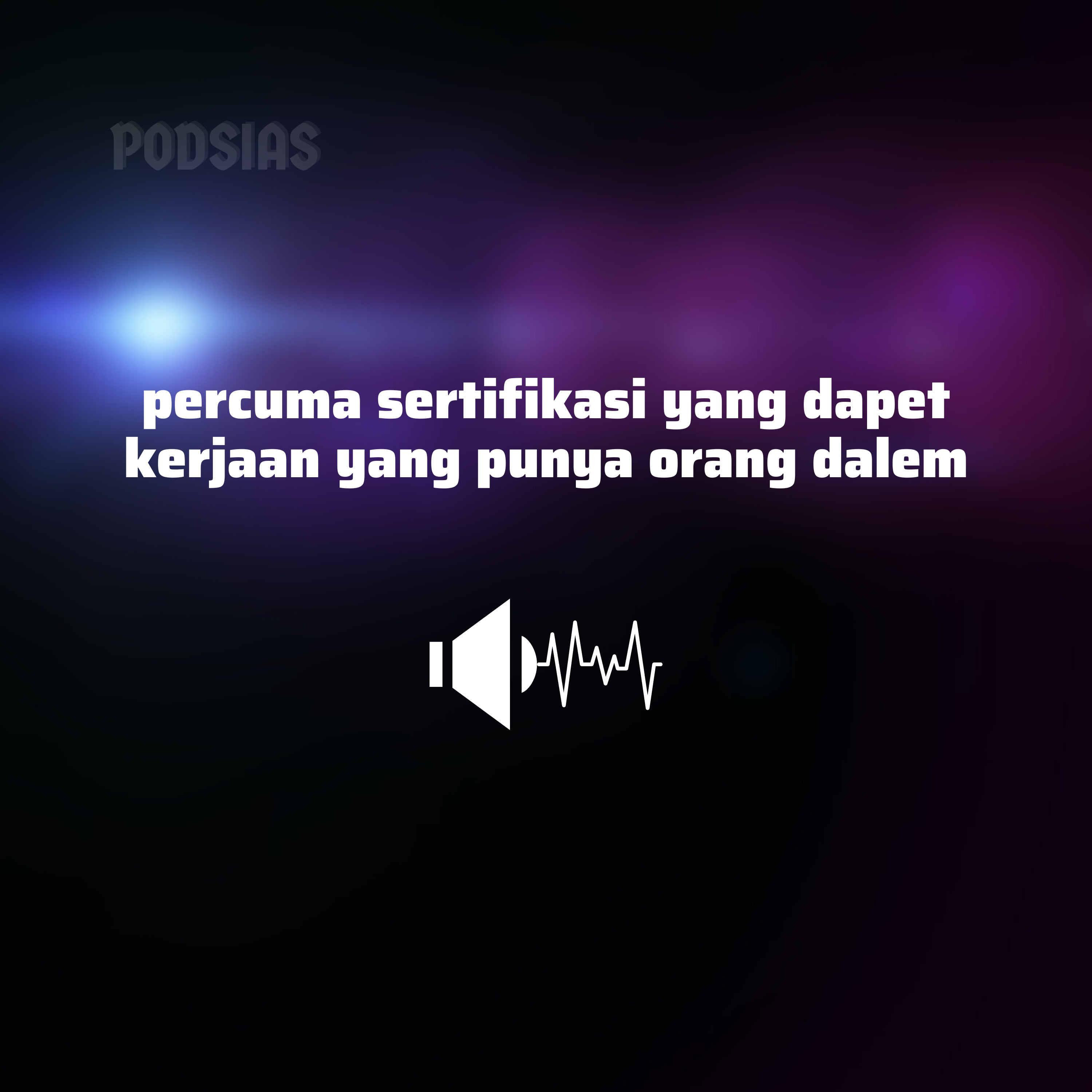 Eps.29 percuma sertifikasi yang dapet kerjaan yang punya orang dalem