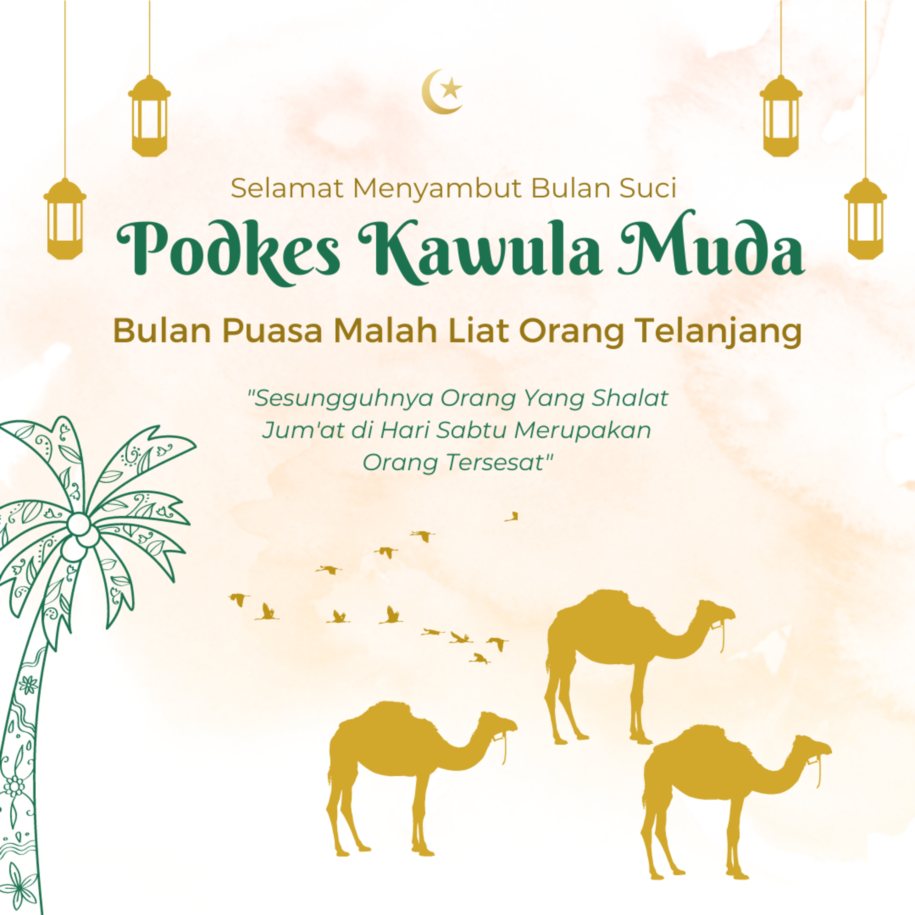 Bulan Puasa Malah Liat Orang Telanjang 