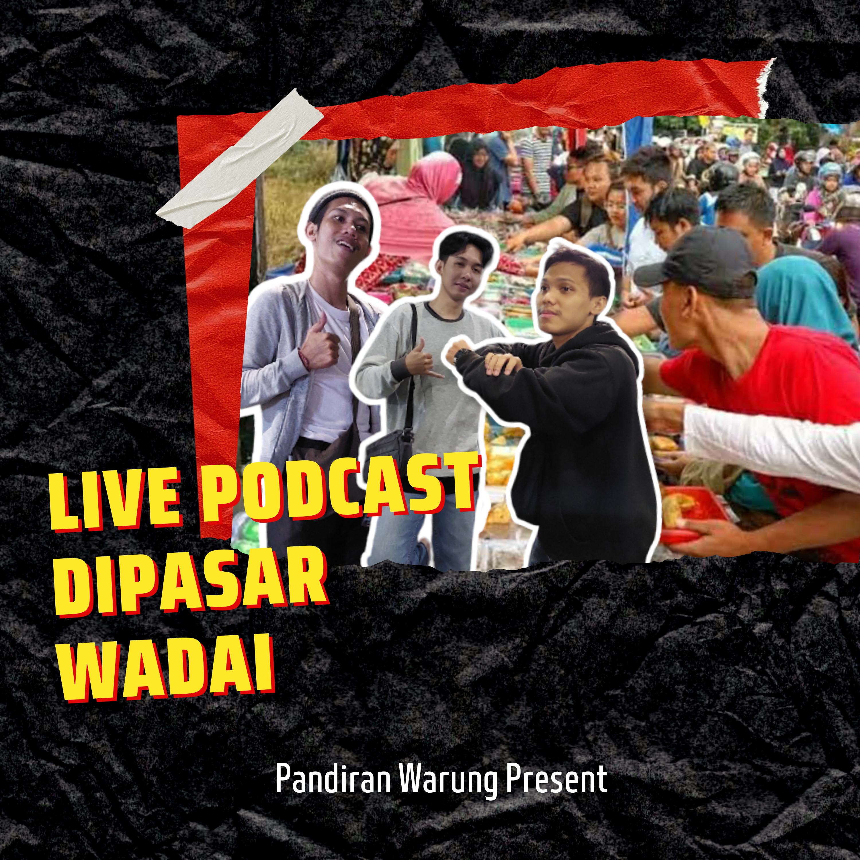 LIVE PODCAST DI PASAR WADAI