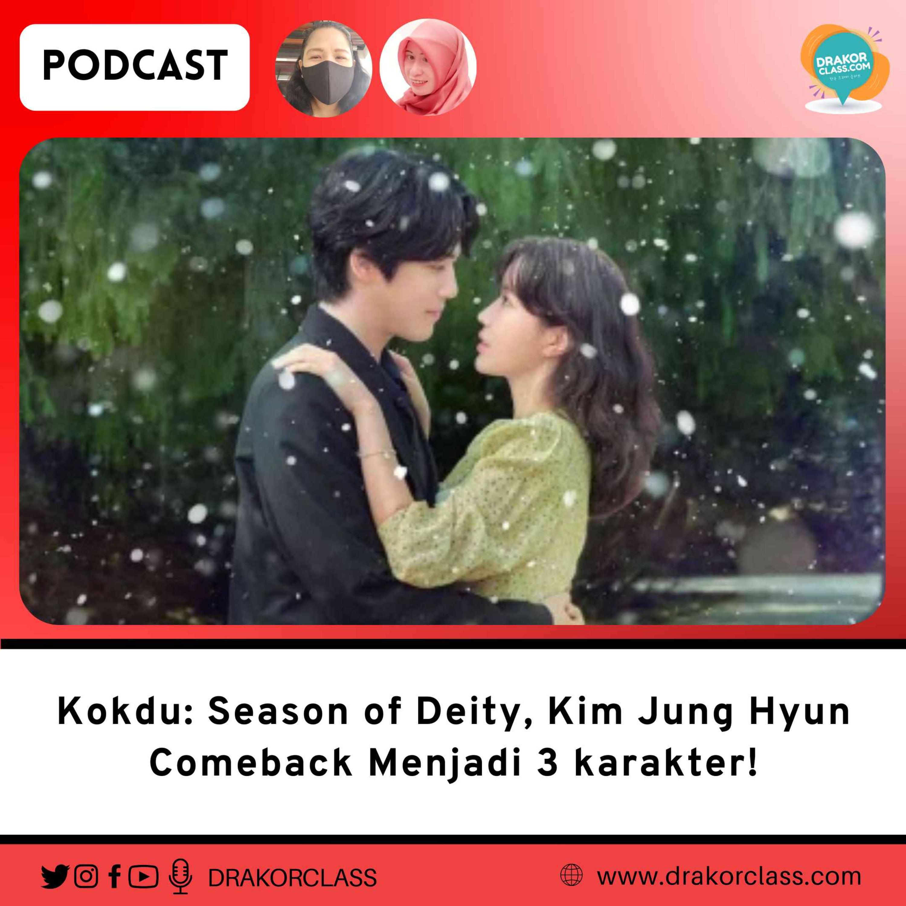 Kokdu: Season of Deity, Kim Jung Hyun comeback menjadi 3 karakter!