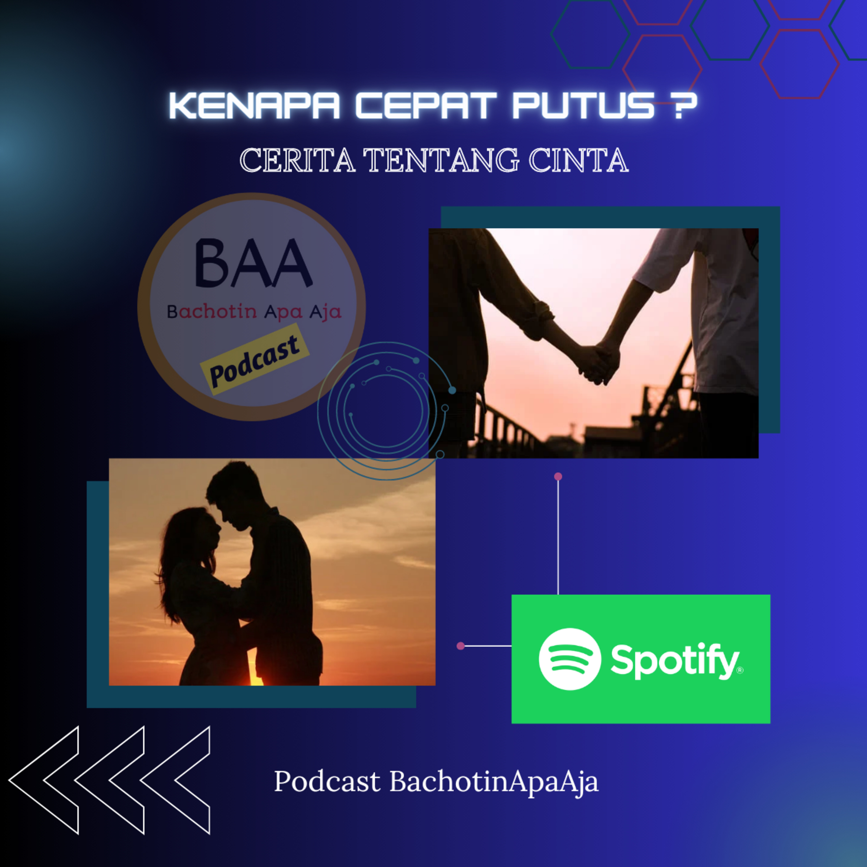"KENAPA CEPET PUTUS !?" | cerita tentang cinta #1 | Podcast BachotinApaAja | Mei 2023