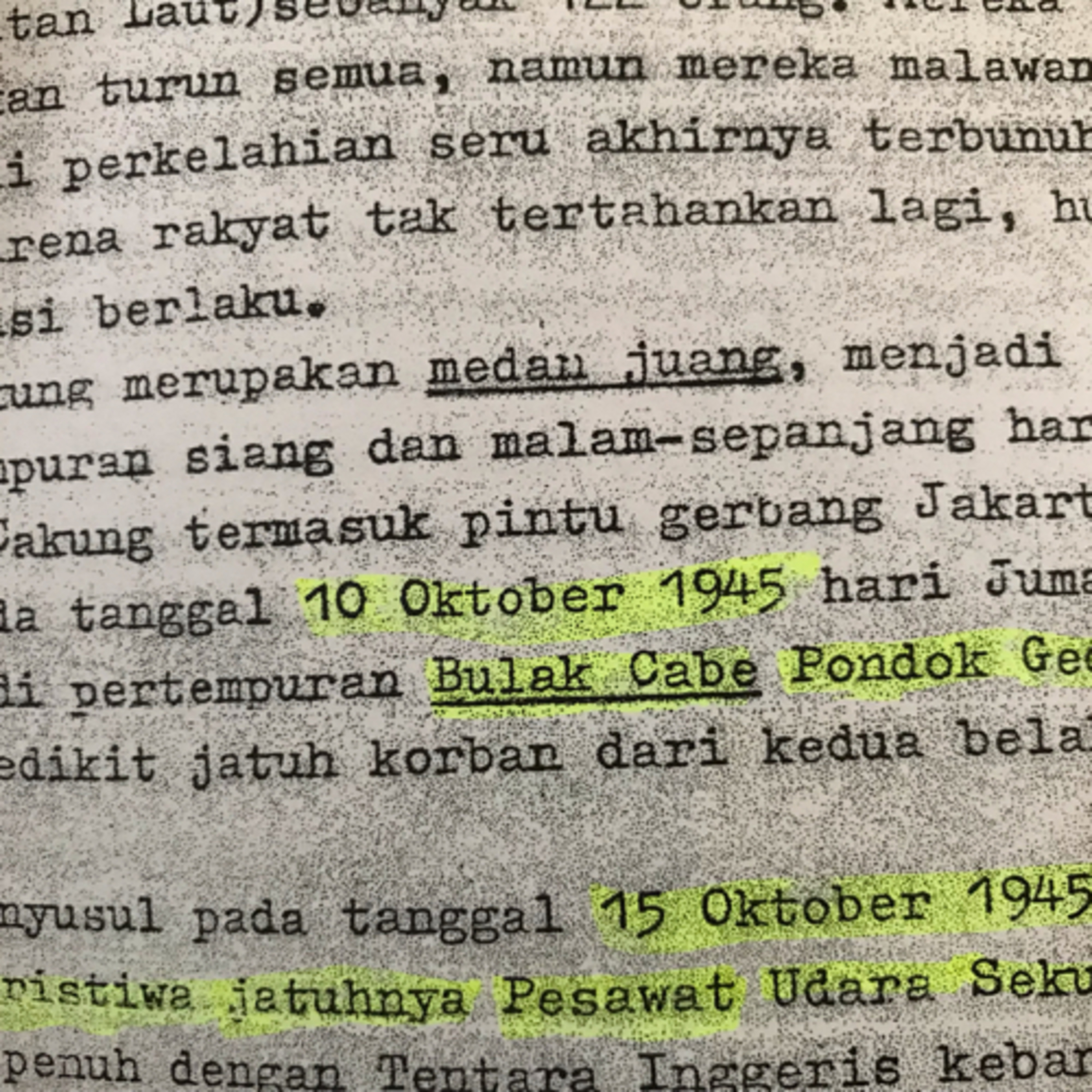 Sok - Sokan Sejarah - Pertempuran Bulakcabe Vol. 1