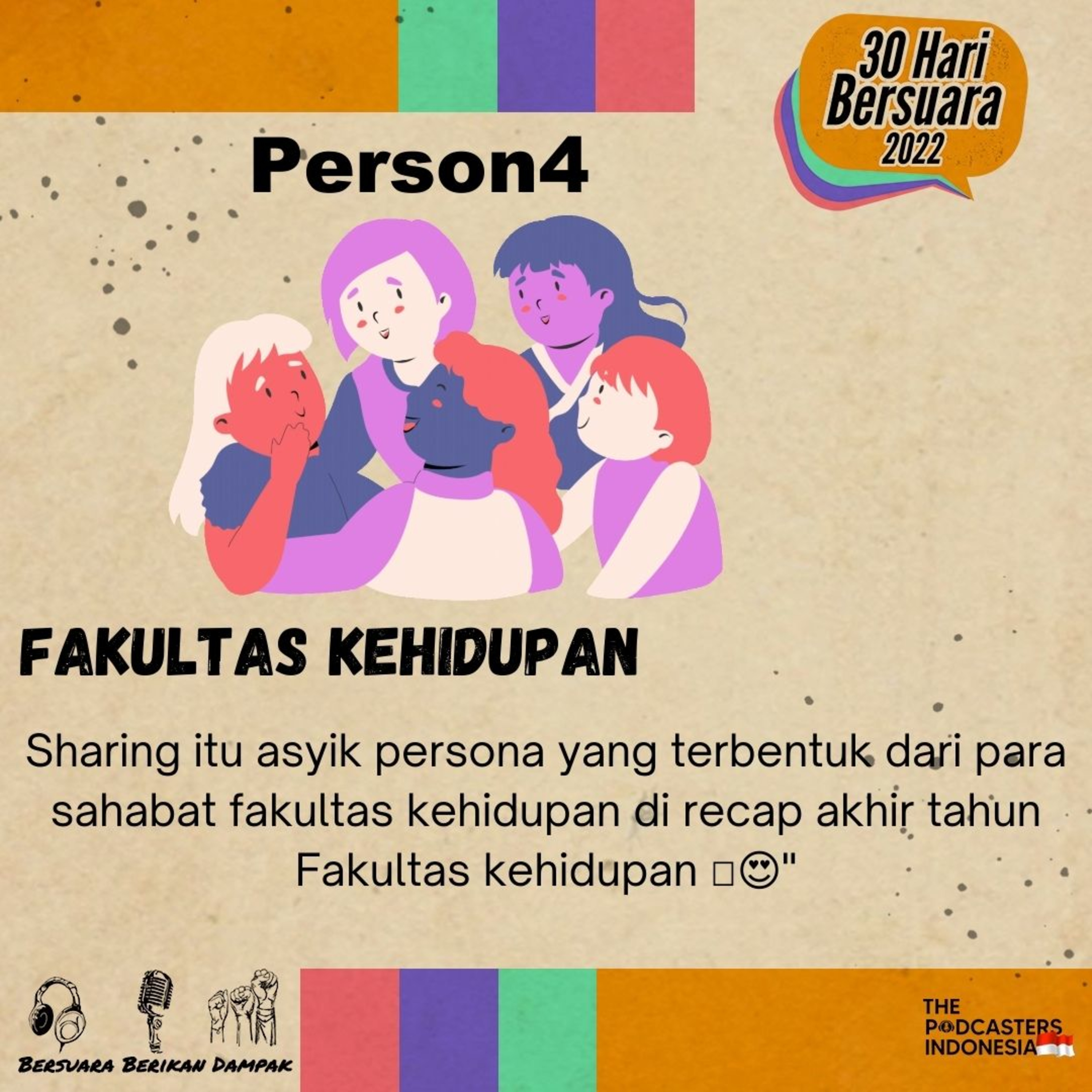 #30HariBersuara_22#Persona