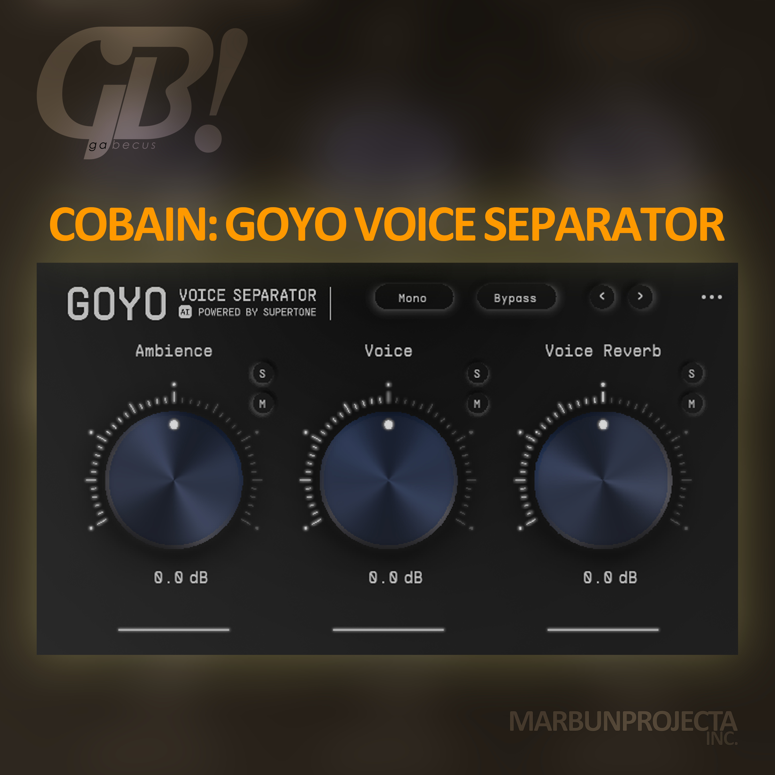 COBAIN: GOYO Voice Separator
