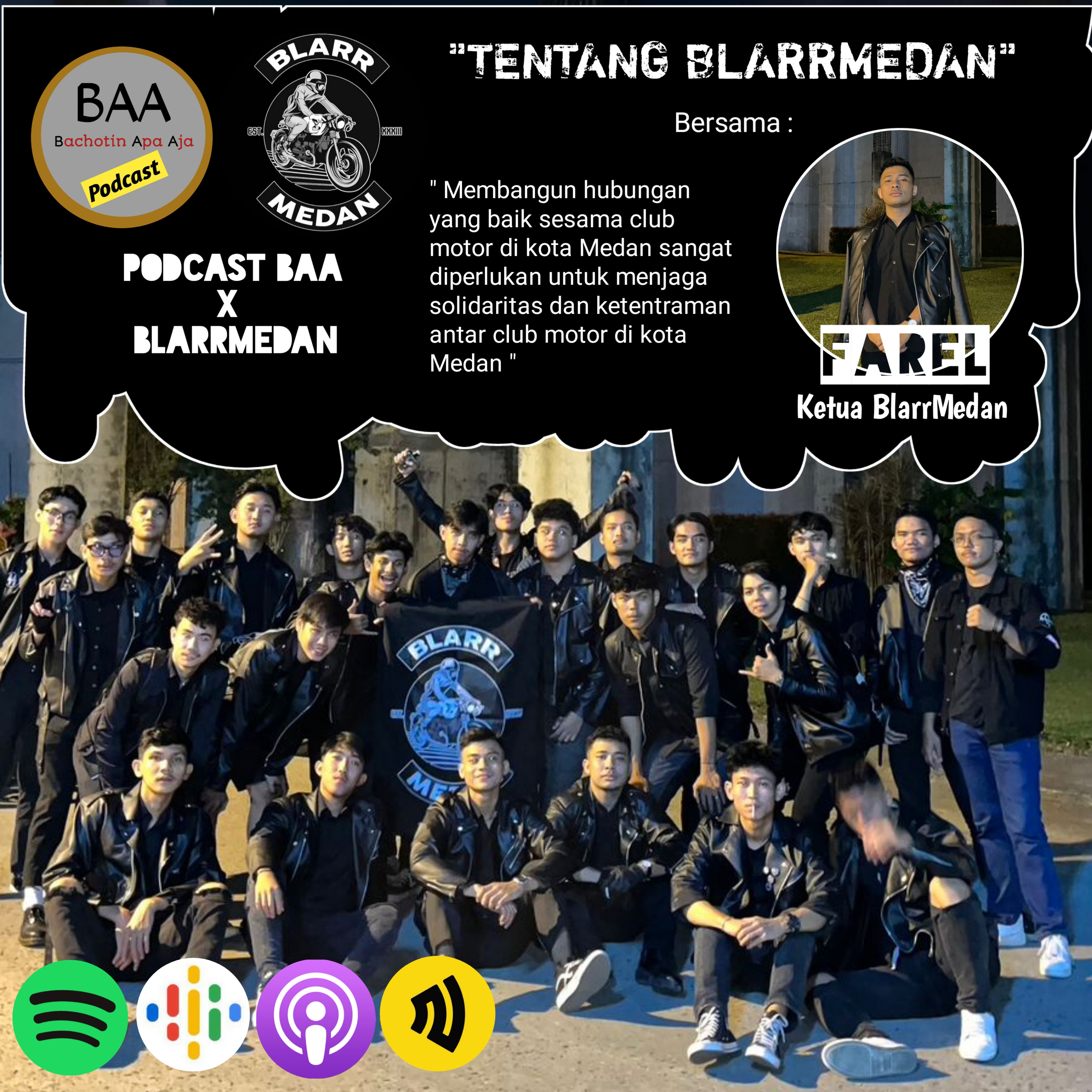 "TENTANG BLARRMEDAN" | Bersama Farel | Podcast BachotinApaAja | April 2023