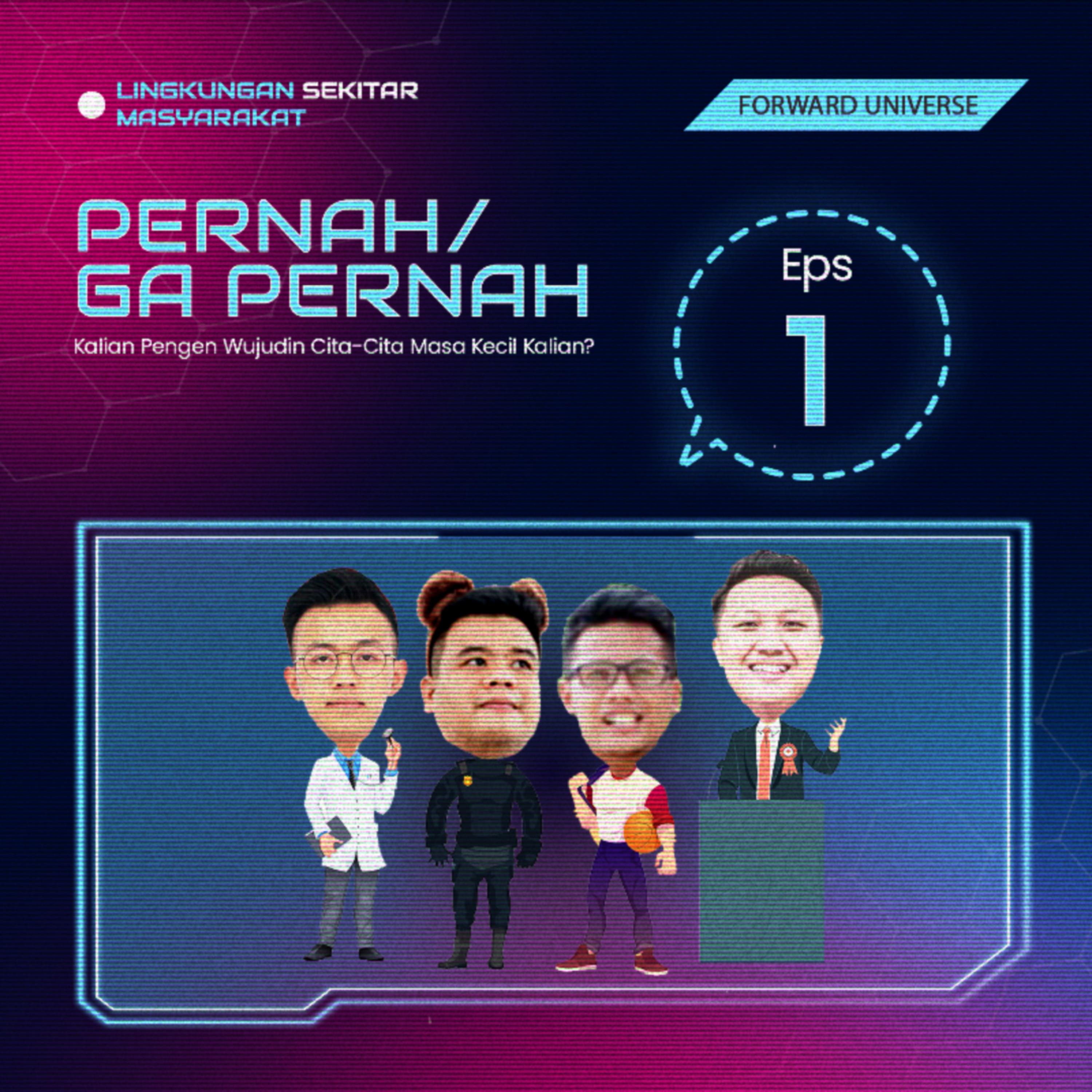 Pernah/gapernah kalian kepikiran untuk ngewujudin cita-cita masa kecil?