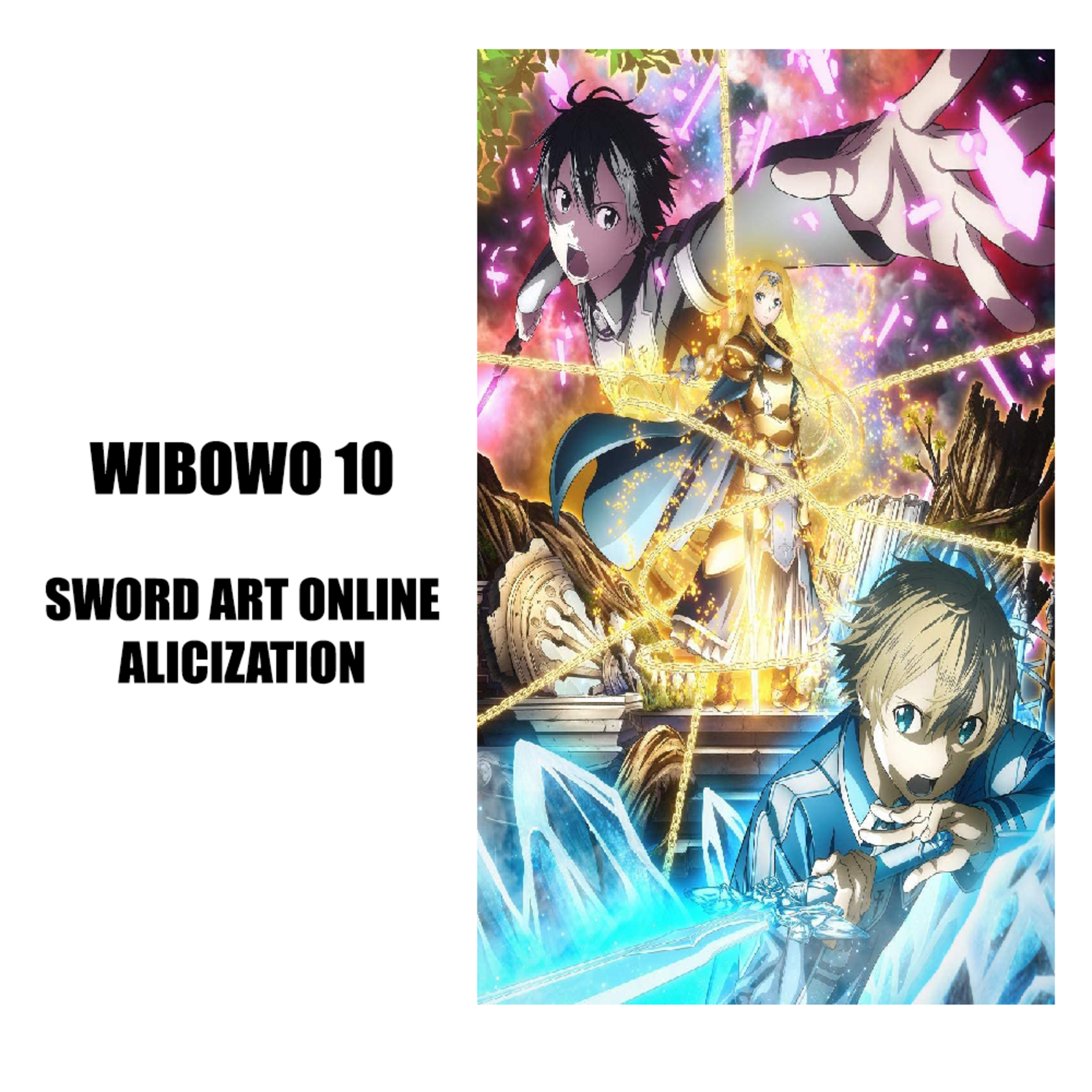 WIBOWO 10 : Sword Art Online : Alicization