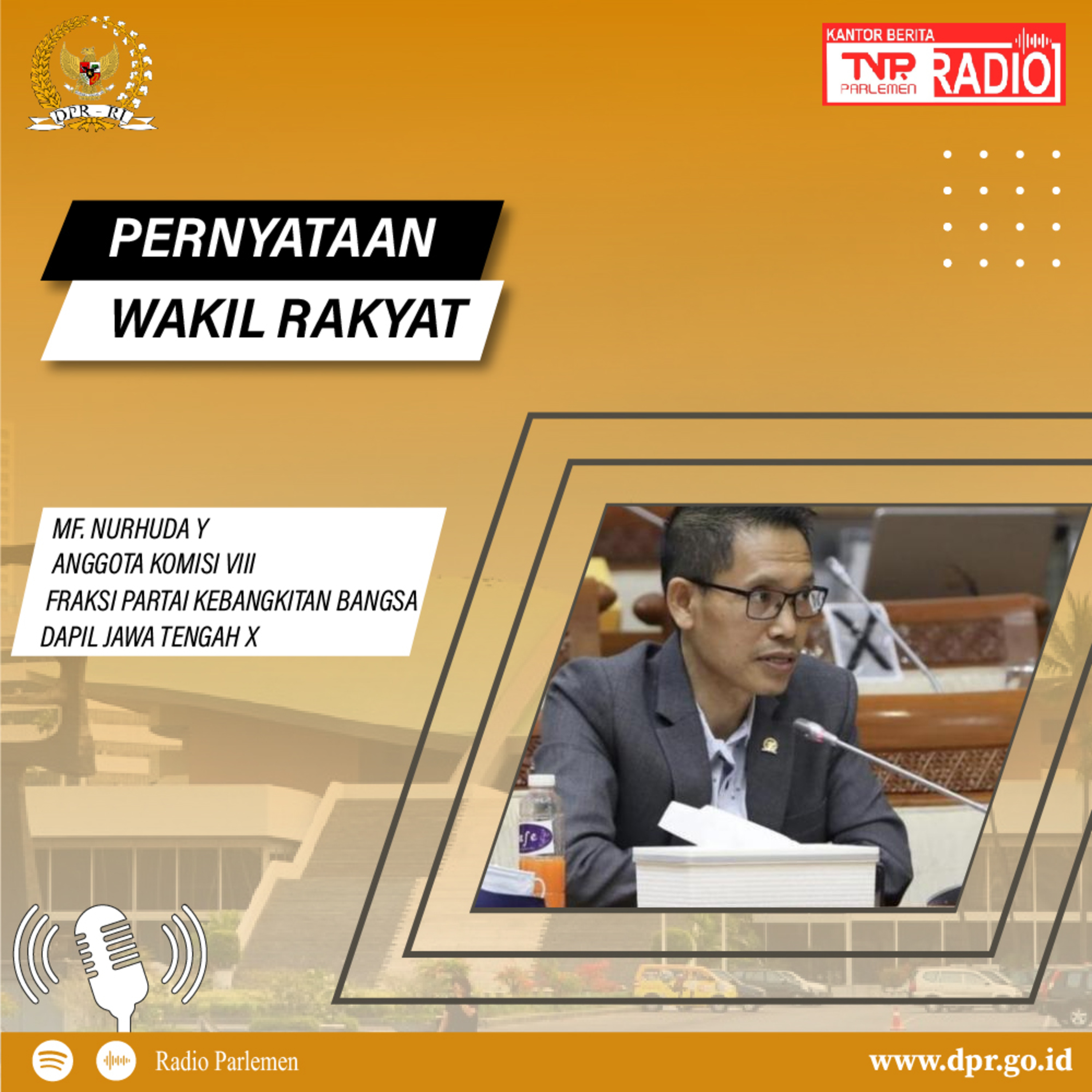 M. Fauzan Nurhuda Yusro : Kementerian Agama Harus Menginfokan Calon Jamaah Haji yang Berangkat Tahun Ini