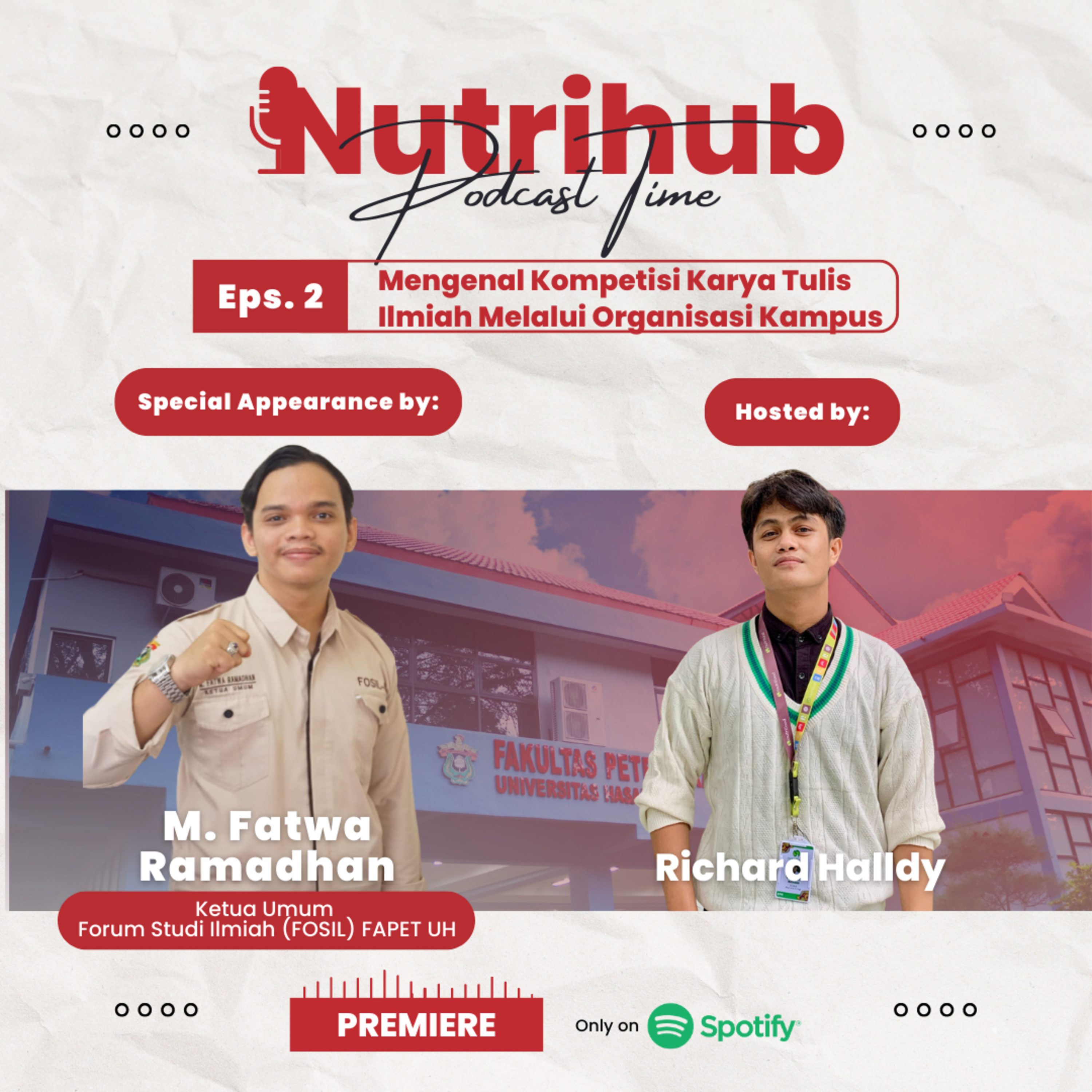 Mengenal Kompetisi Karya Tulis Ilmiah Melalui Organisasi Kampus ft FOSIL FAPET UNHAS