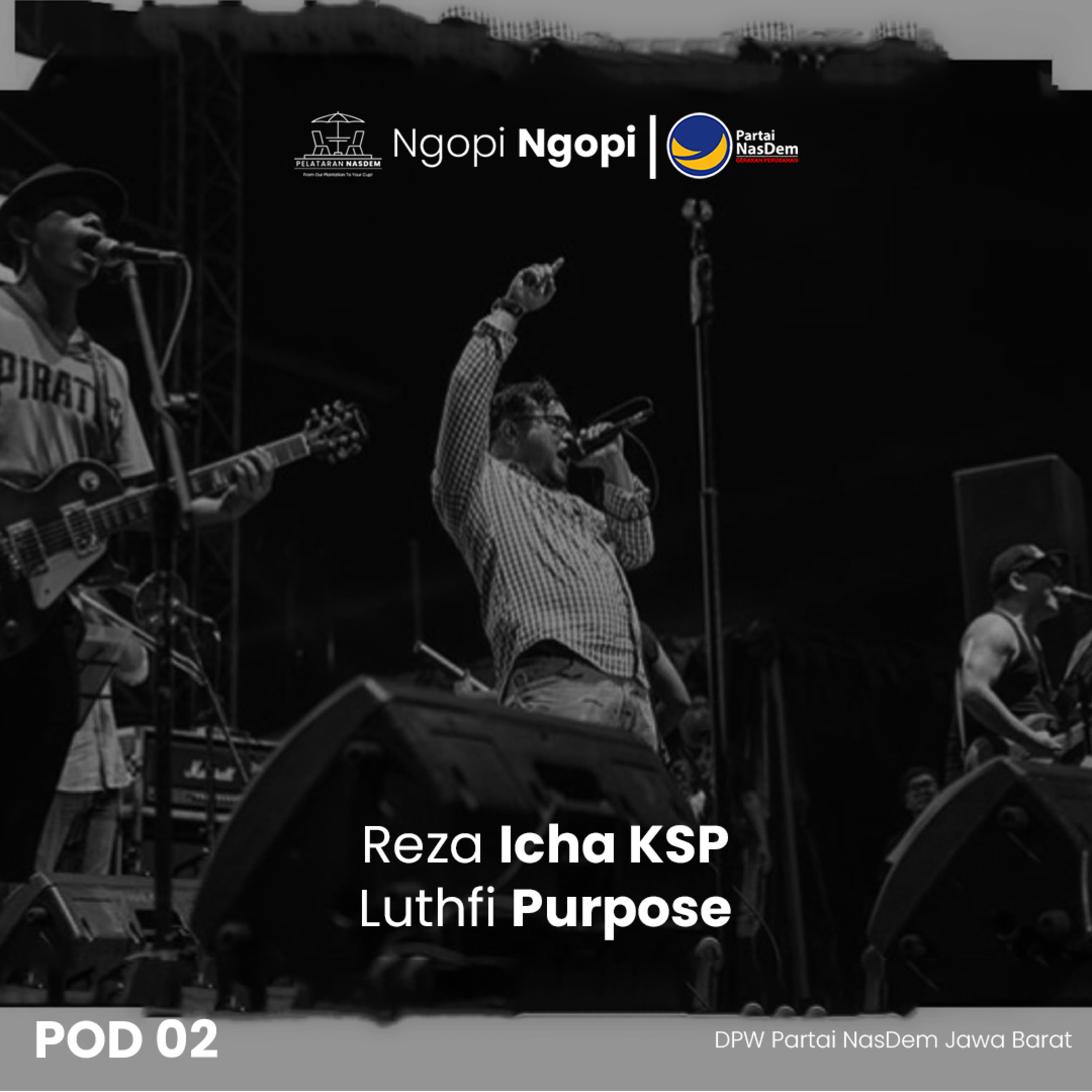 NGOPI NGOPI || Eps. 01 Part 02 , "Pandemi Dan Musisi" Bareng Kang Icha "KSP" dan Lutfi "Don" Purpose.