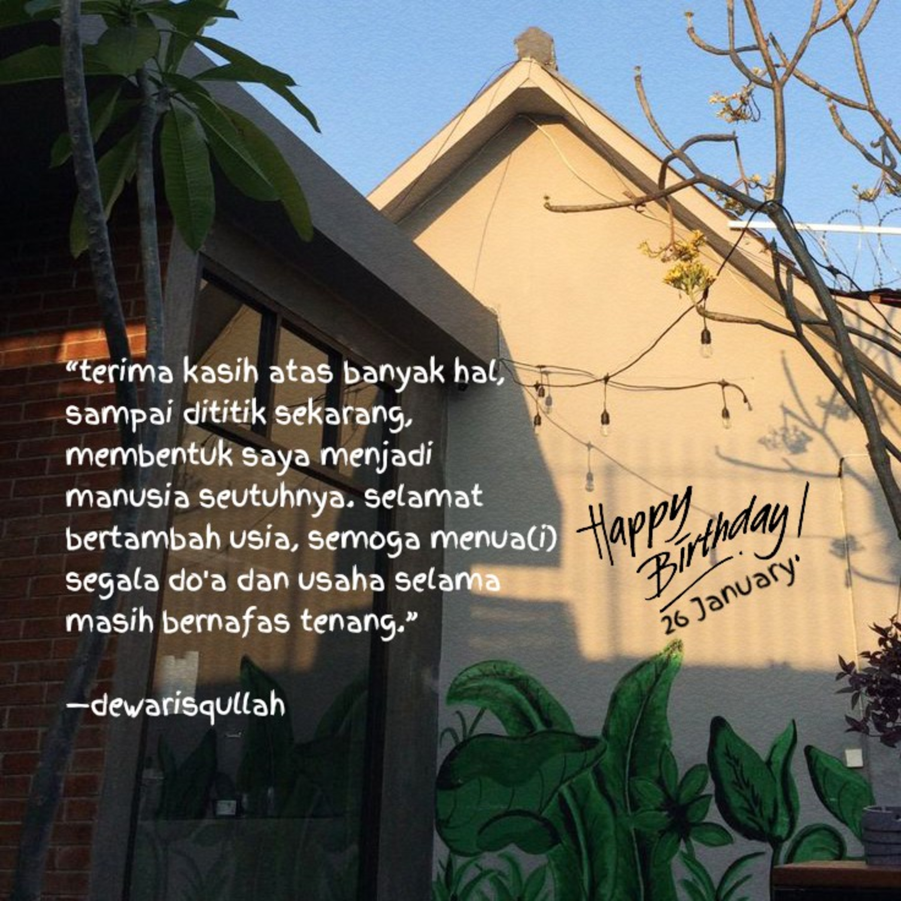 Eps. 115 : Selamat Menua, Semoga Menua(i) Dari Segala Do'a.