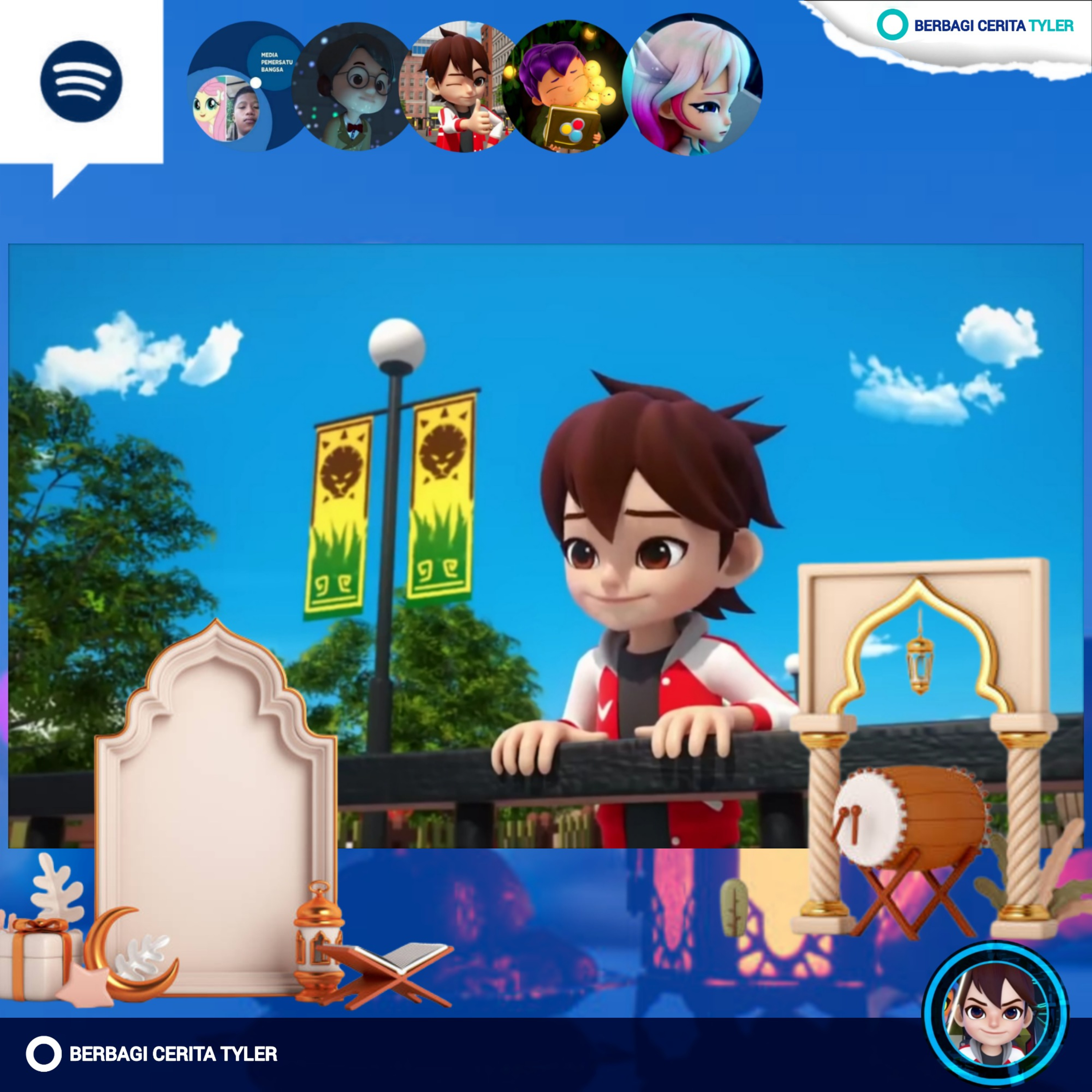 Berbagi Cerita Tyler Ramadan - Keutamaan Sholat Tarawih