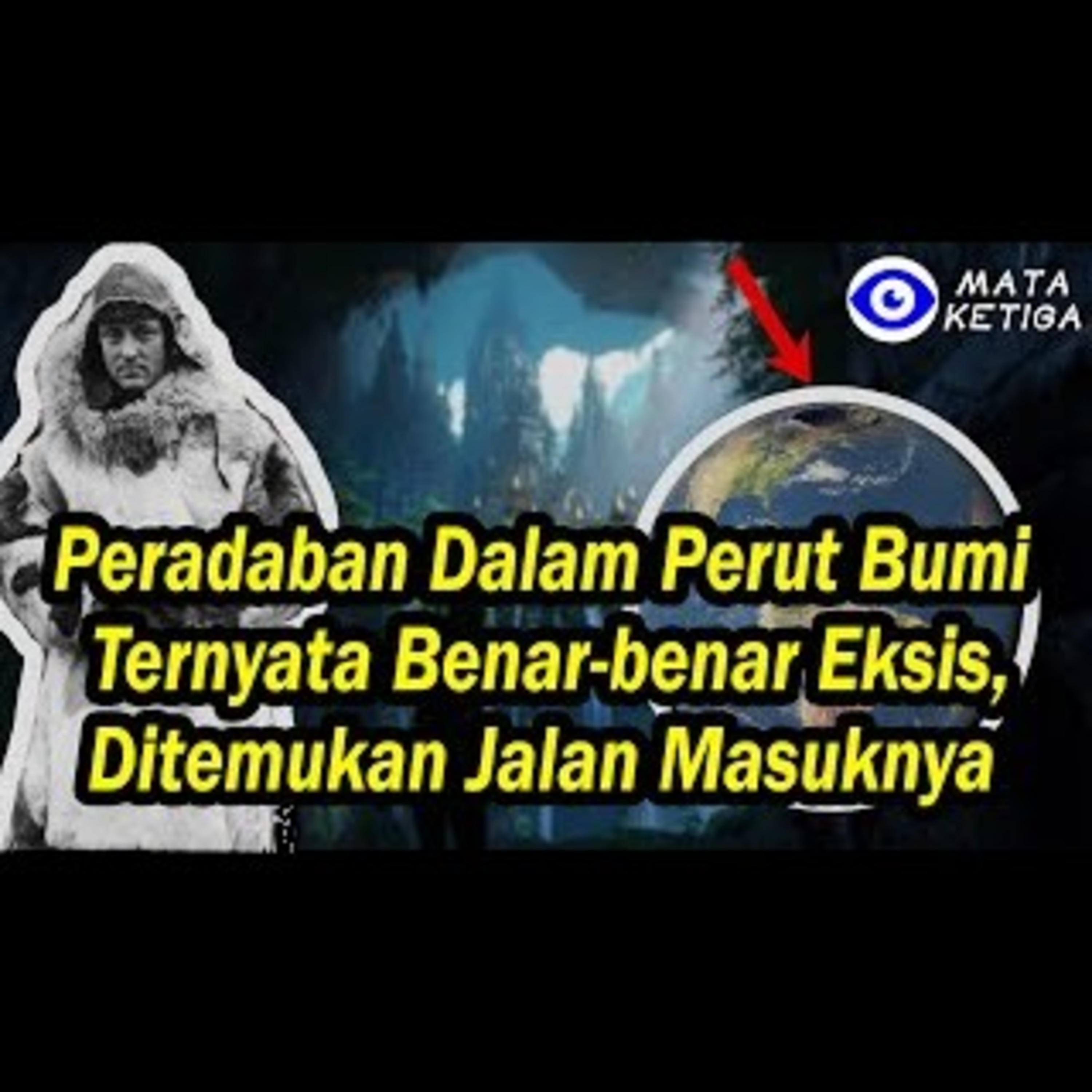Peradaban di Dalam Perut Bumi Ternyata Benar-benar Eksis ! Telah Ditemukan Pintu Jalan Masuknya