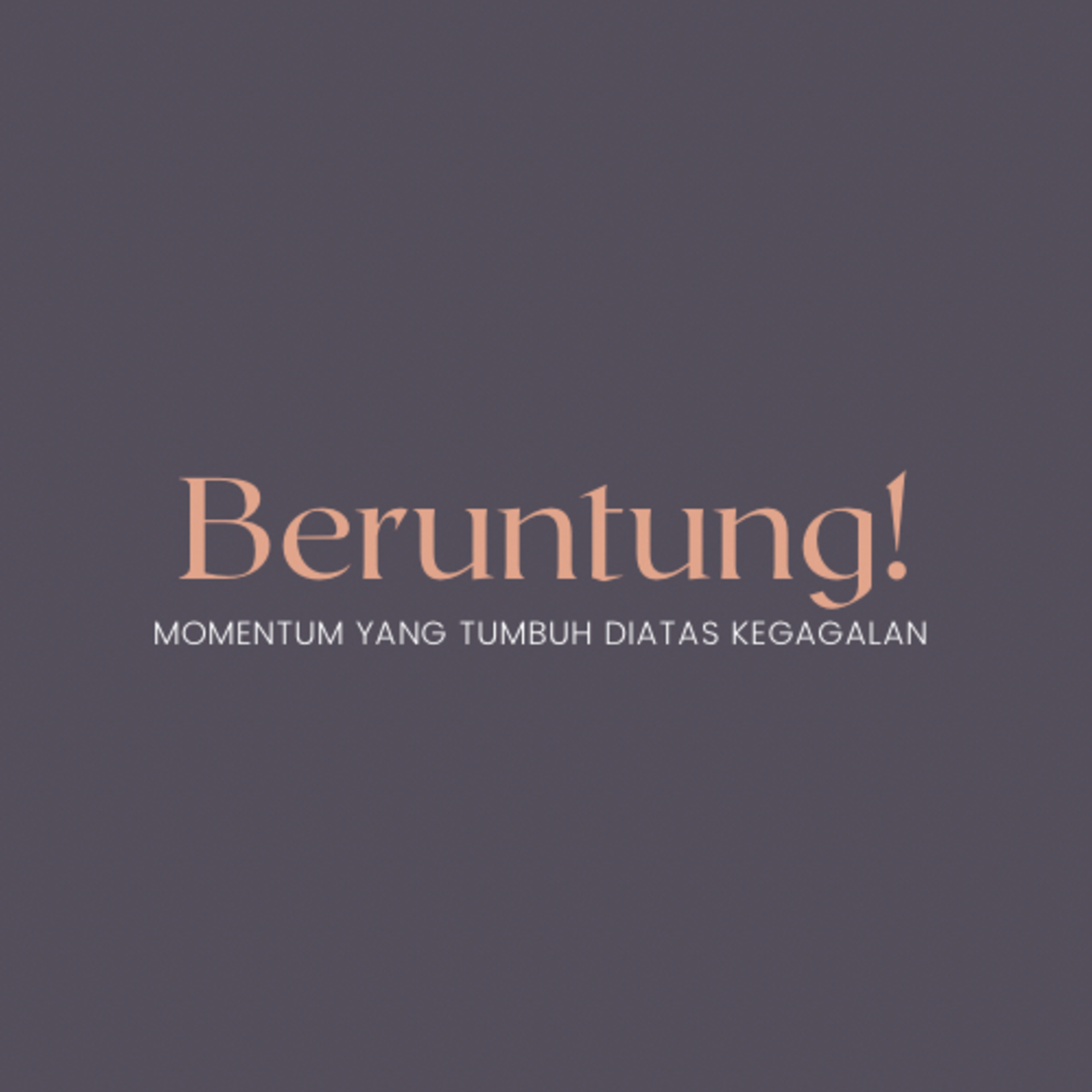 Beruntung !