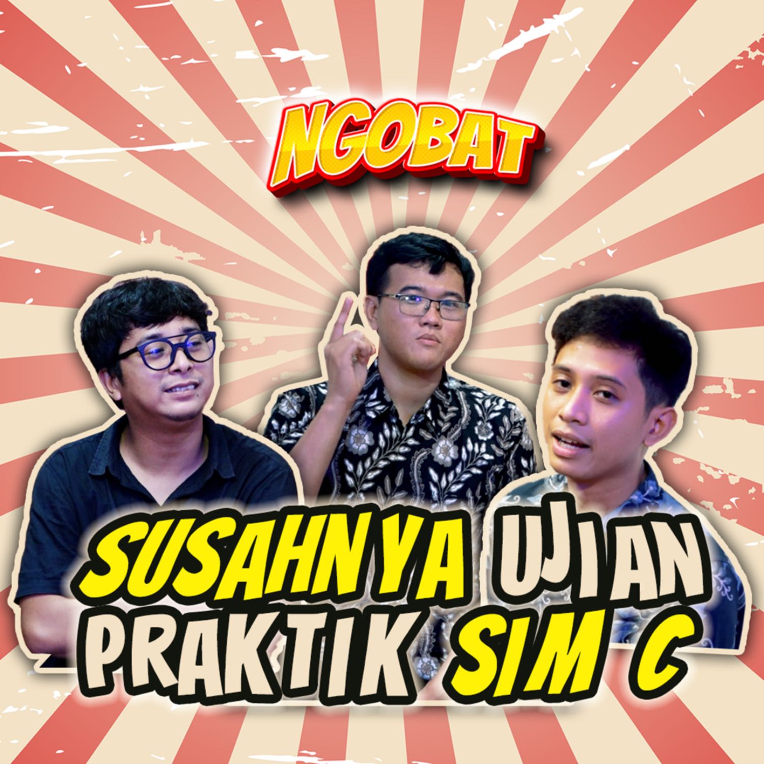 SAMPAI NANGIS KARENA GAGAL UJIAN SIM.... "SUSAHNYA UJIAN PRAKTIK SIM C" - #NGOBAT Eps.1