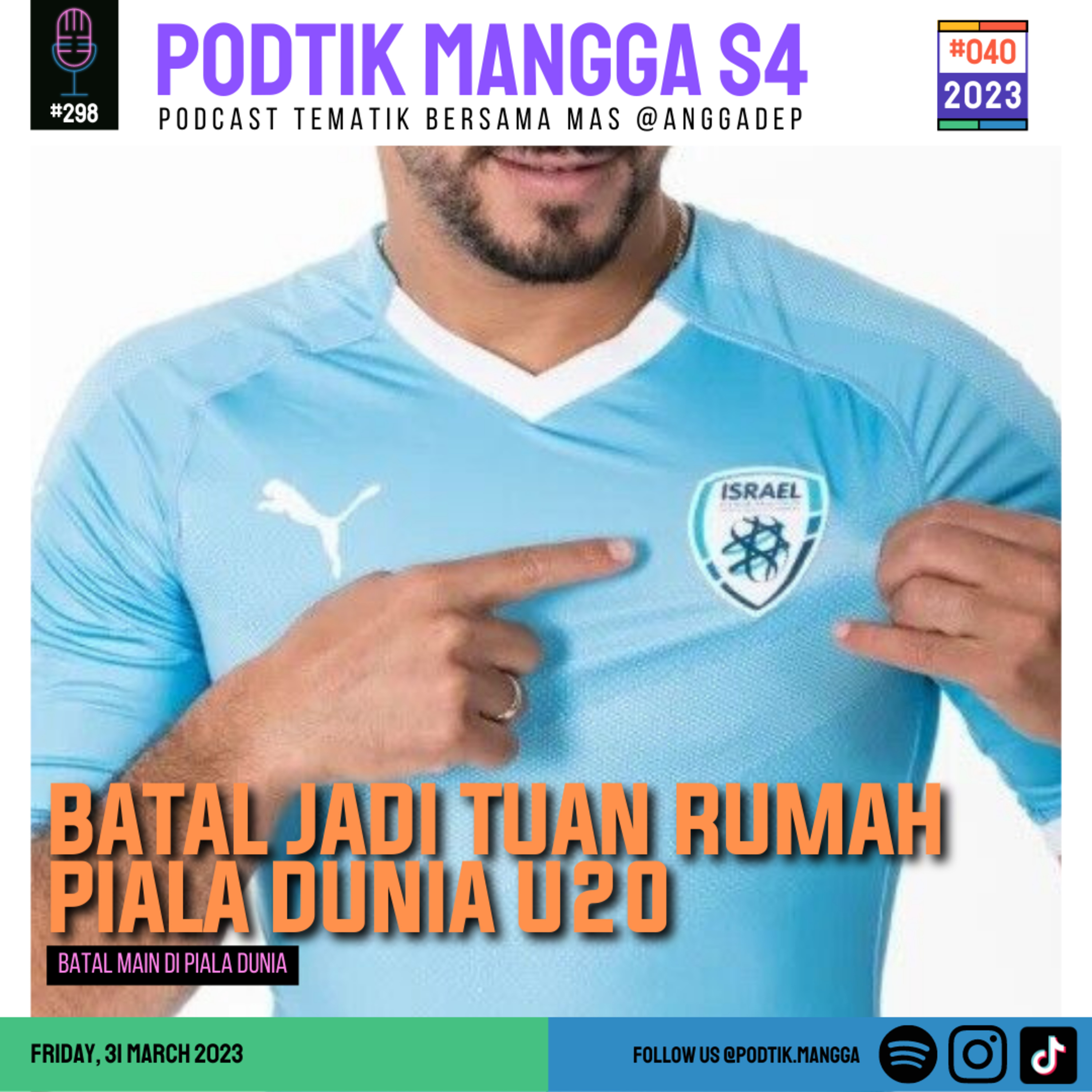 #40 - 2023 : Tolak Timnas Israel, Indonesia batal jadi Tuan Rumah Piala Dunia U20