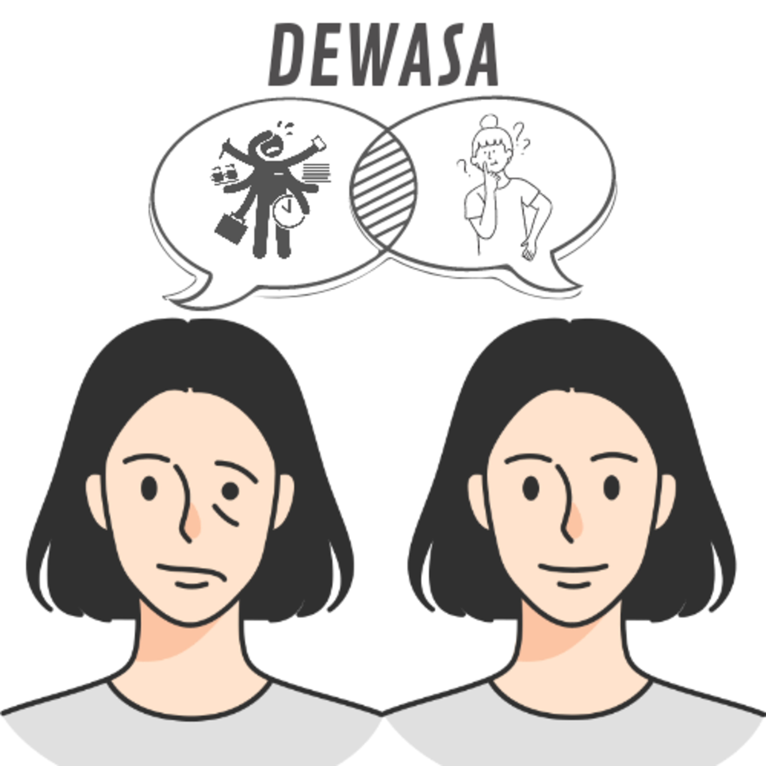 dewasa itu bertumbuh dan berusaha