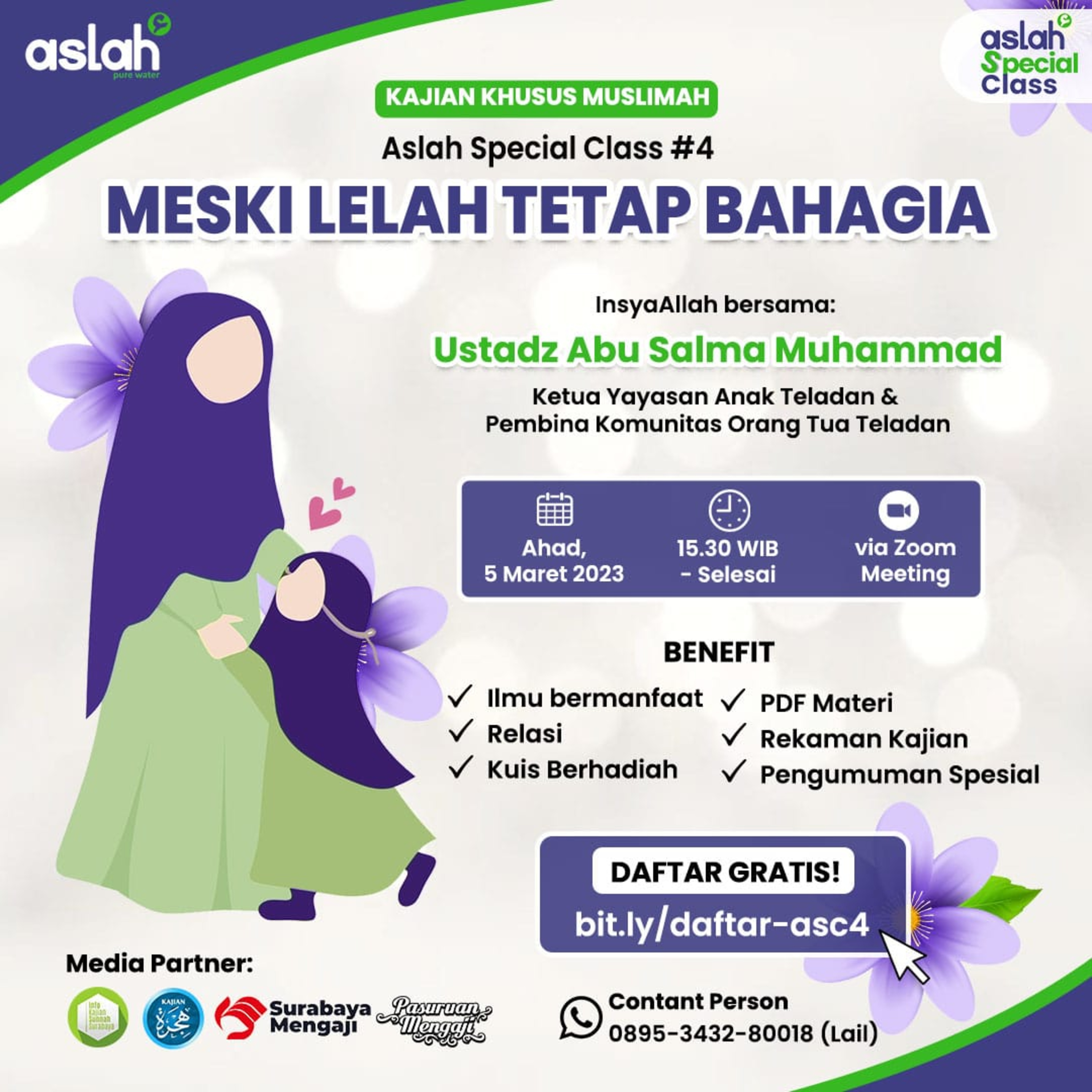 MESKI LELAH TETAP BAHAGIA