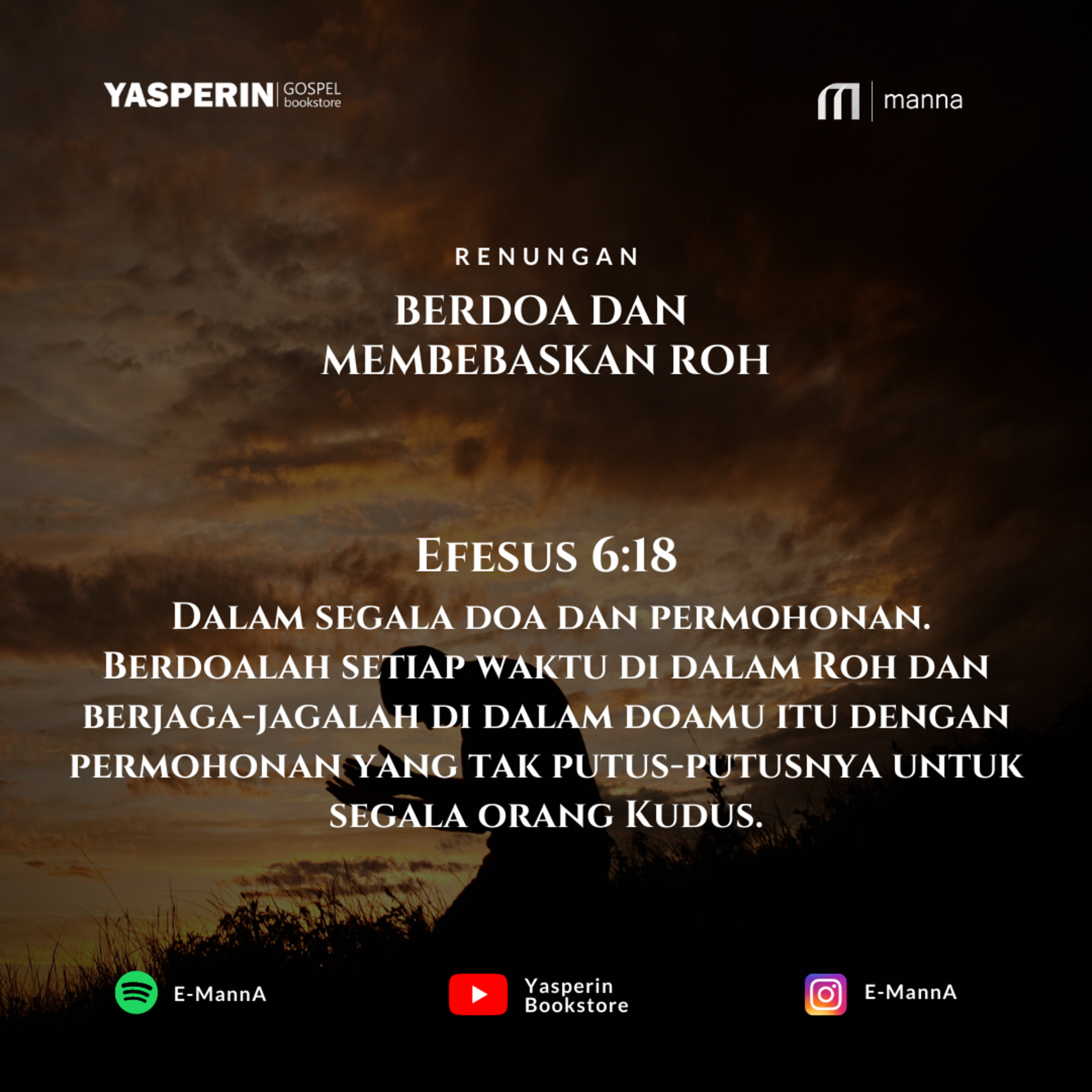 BERDOA DAN MEMBEBASKAN ROH (PODCAST)